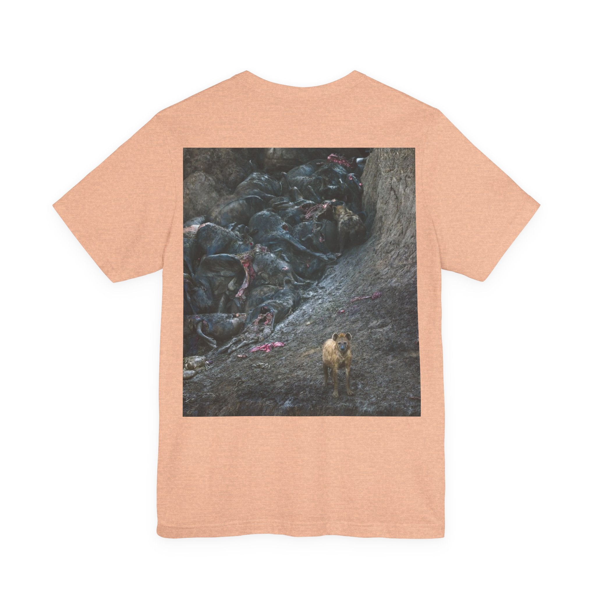 Feast / In The Surge To Cross The Mara River Th... — Hard Tee (Back Print)