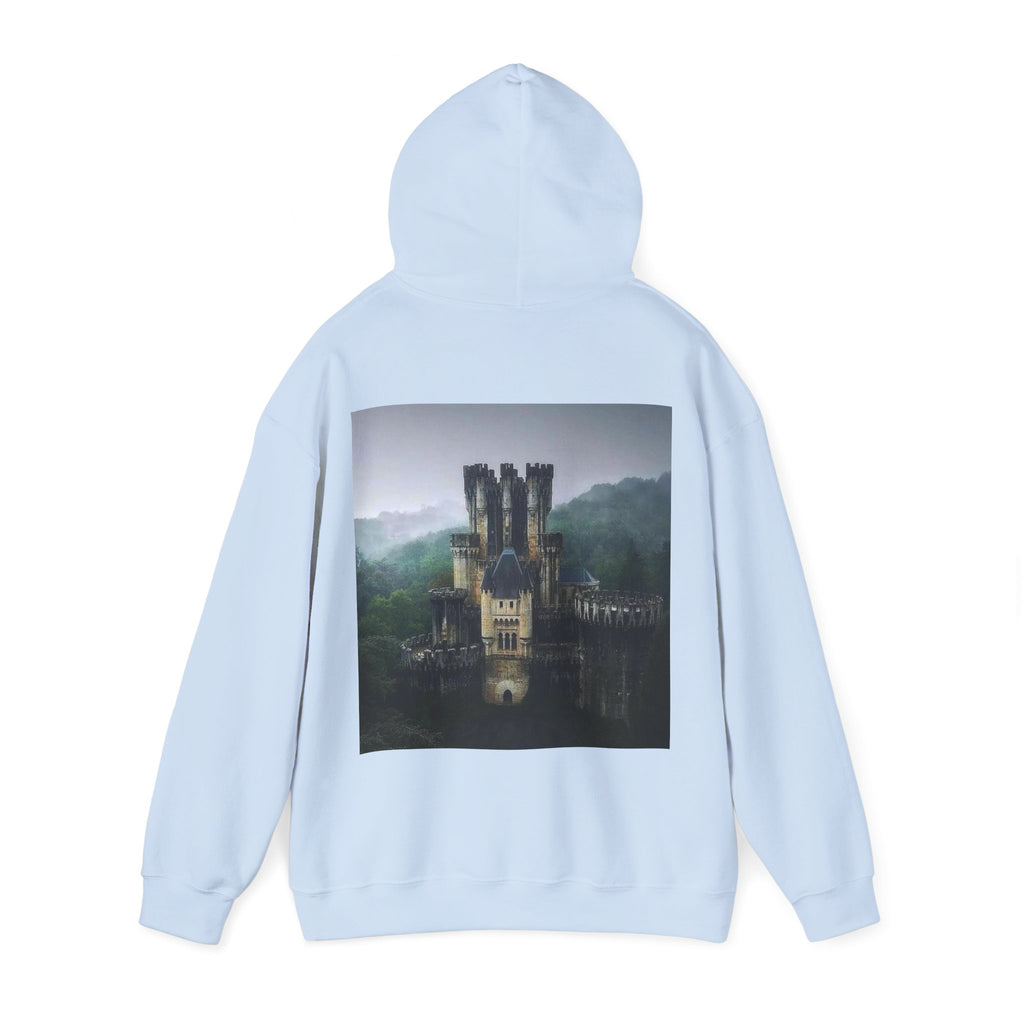 Butrón Castle (Gatika, Spain) — Hard Hoodie (Back Print)