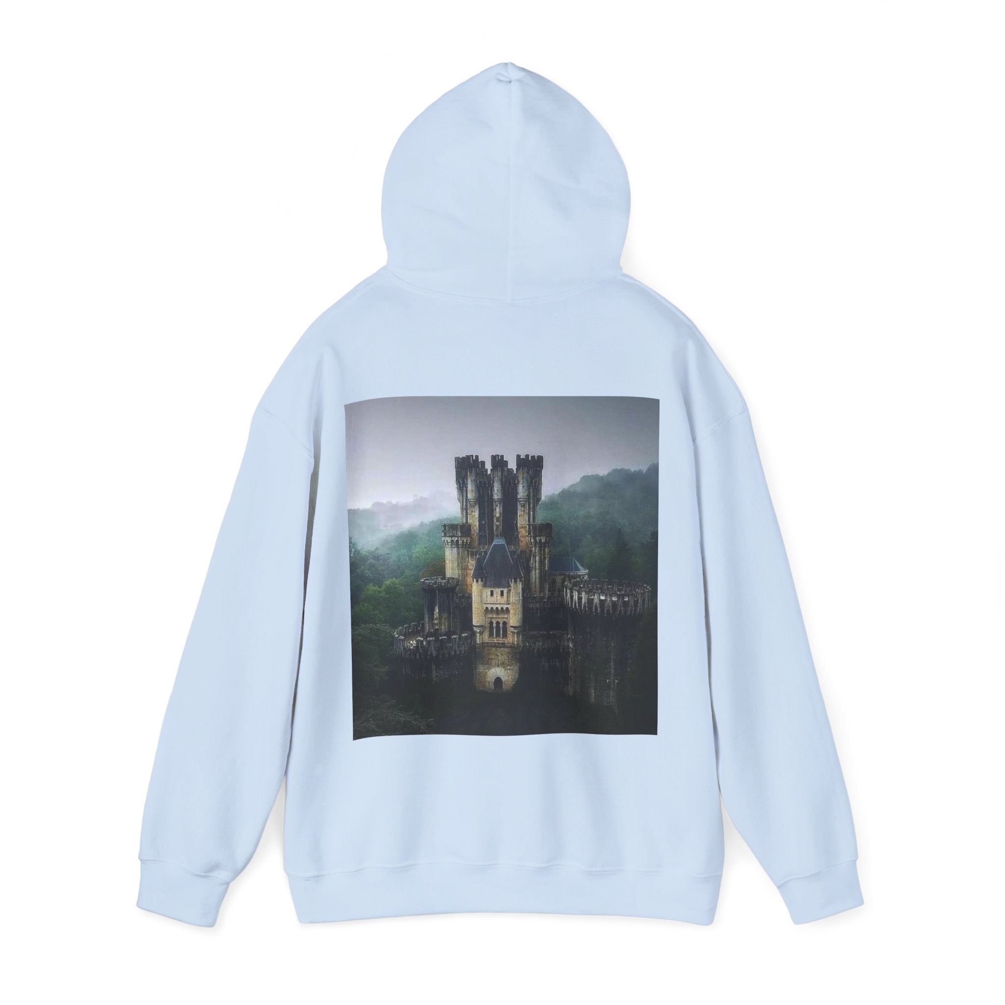 Butrón Castle (Gatika, Spain) — Hard Hoodie (Back Print)