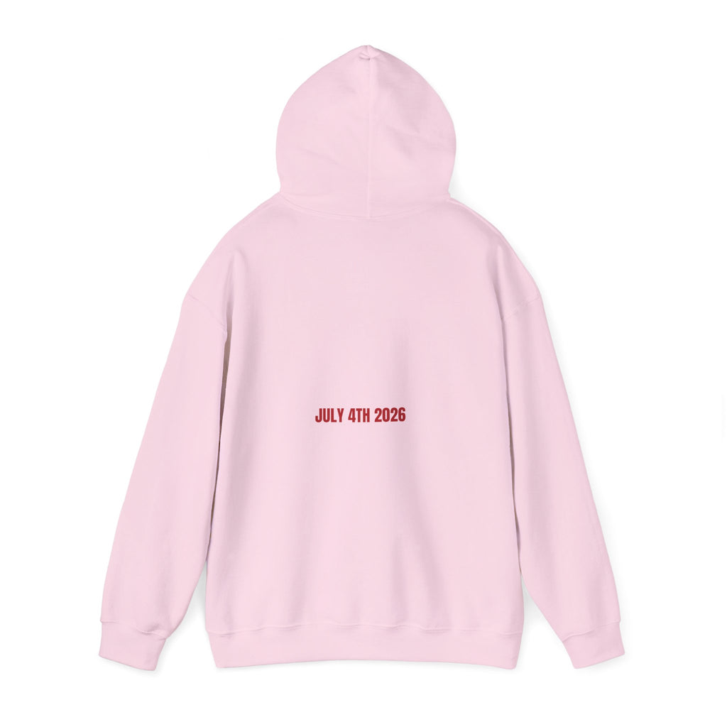 July 4Th 2026 - Trendy Teez Funny Hoodie (Back Print) mockup