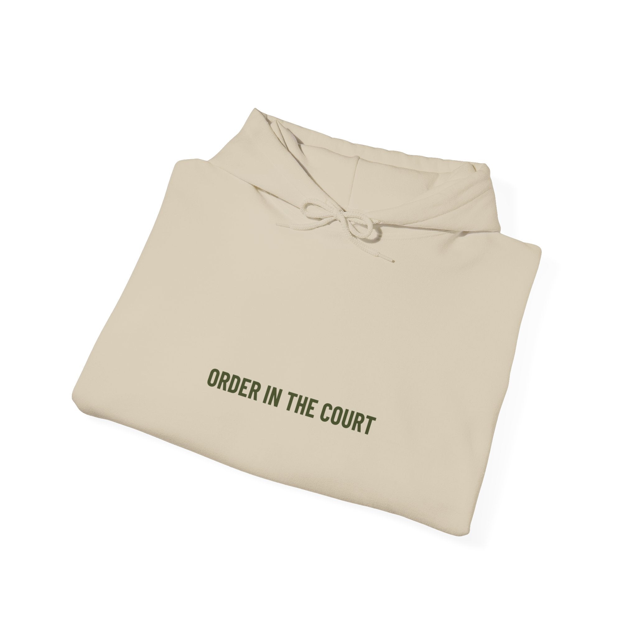 Order In The Court - Trendy Teez Funny Hoodie mockup