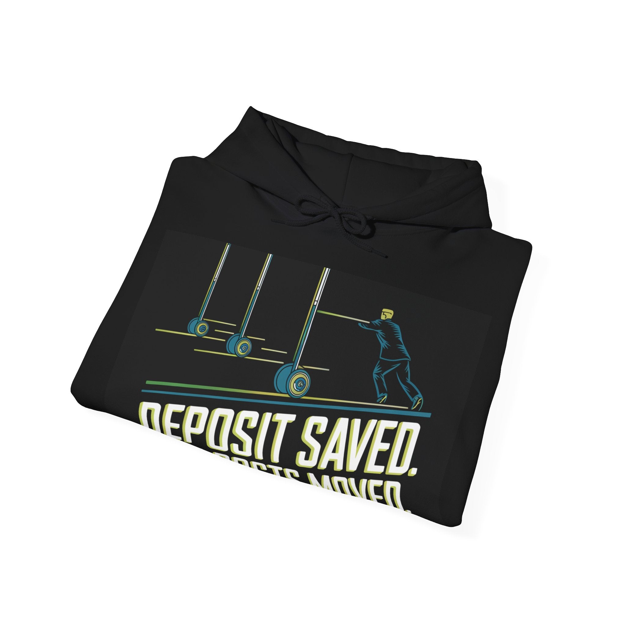 Deposit Saved. Goalposts Moved. - Trendy Teez Funny Hoodie mockup