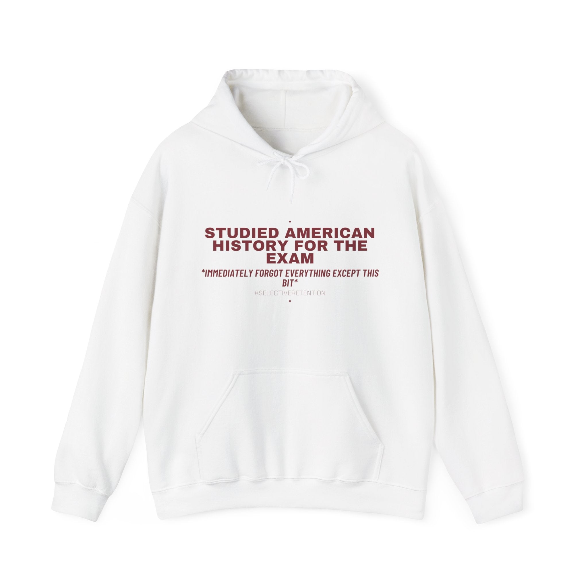 Studied American History For The Exam - Trendy Teez Funny Hoodie mockup