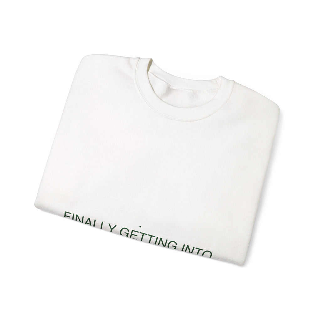 Finally Getting Into The Property Market - Trendy Teez Funny Crewneck mockup