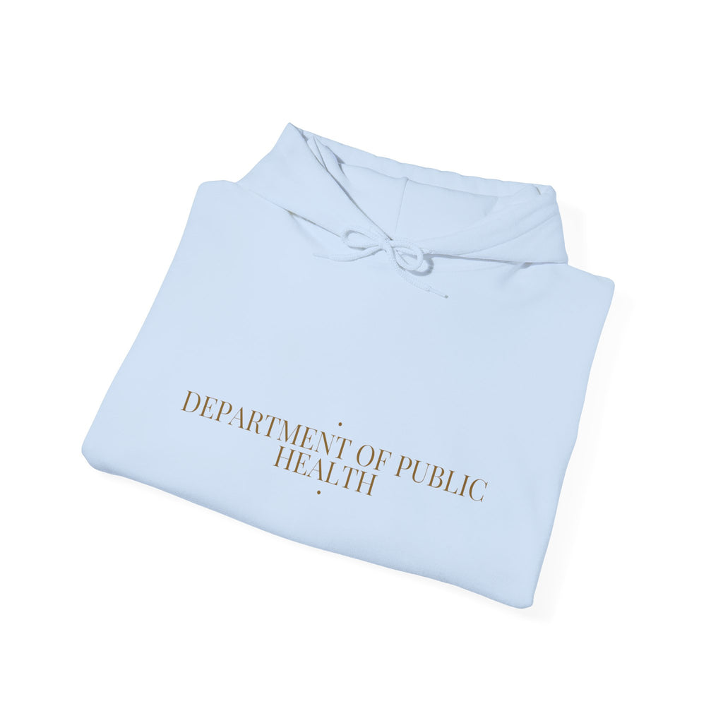Department Of Public Health - Trendy Teez Funny Hoodie mockup
