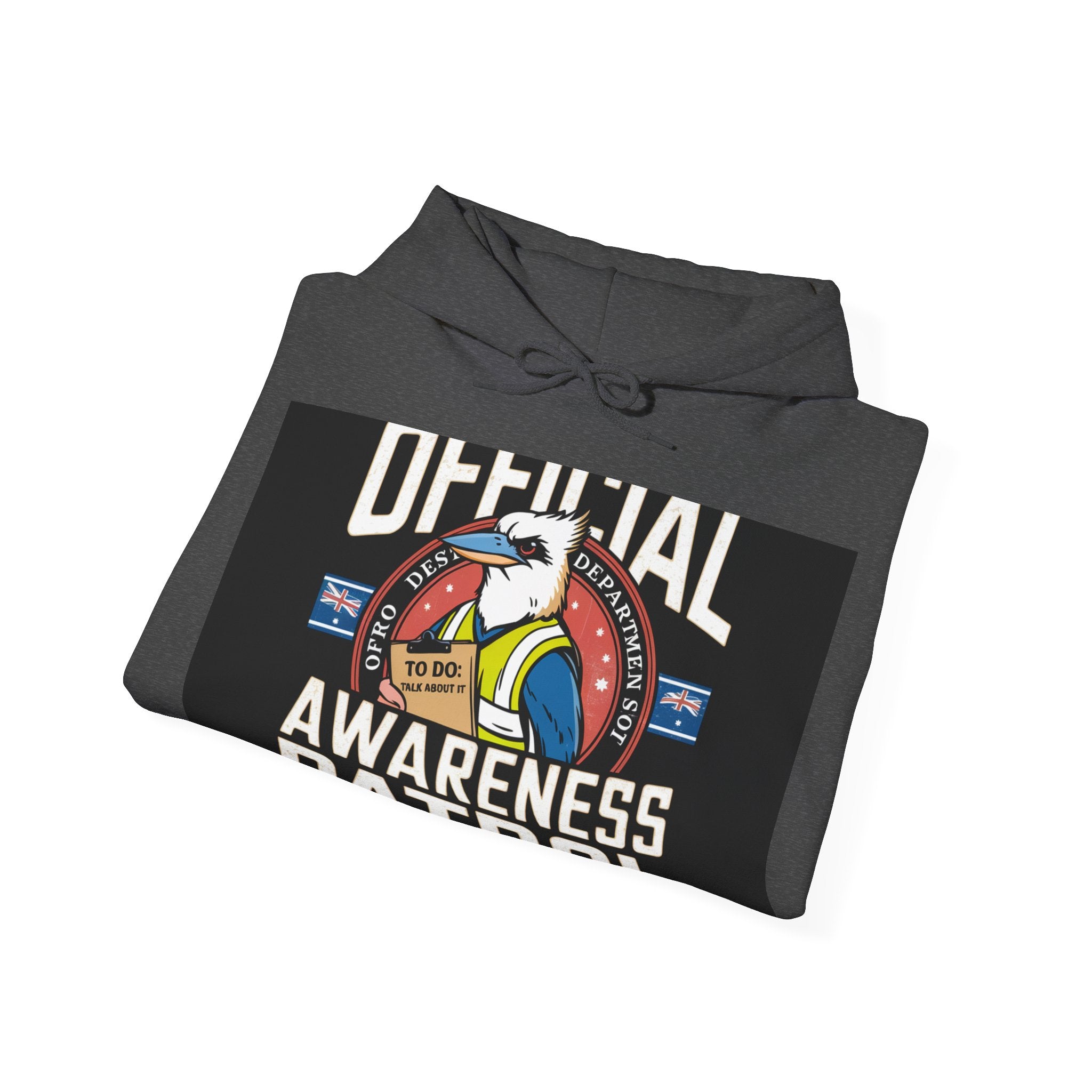 Official Awareness Patrol - Trendy Teez Funny Hoodie mockup