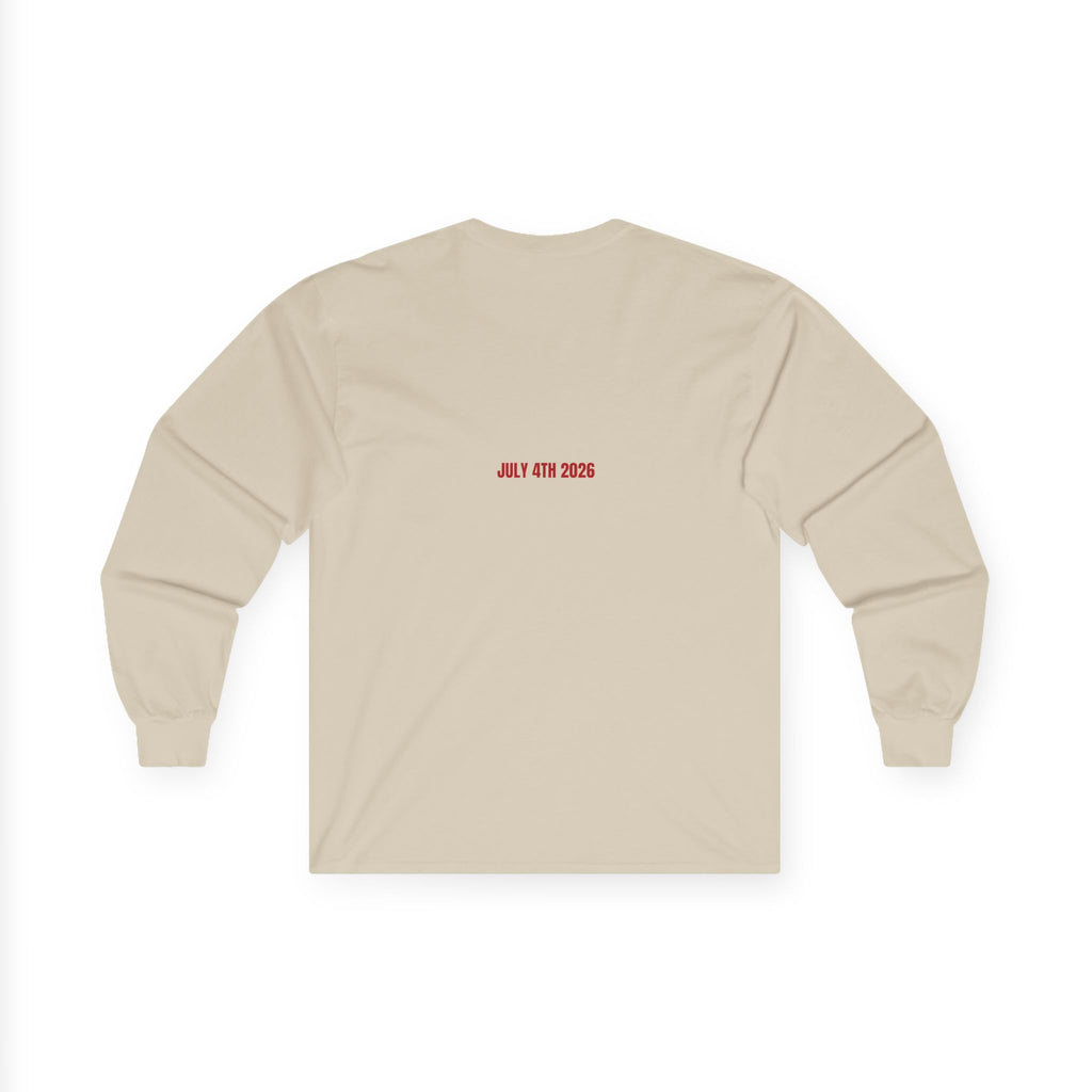 July 4Th 2026 - Trendy Teez Funny Long Sleeve (Back Print) mockup