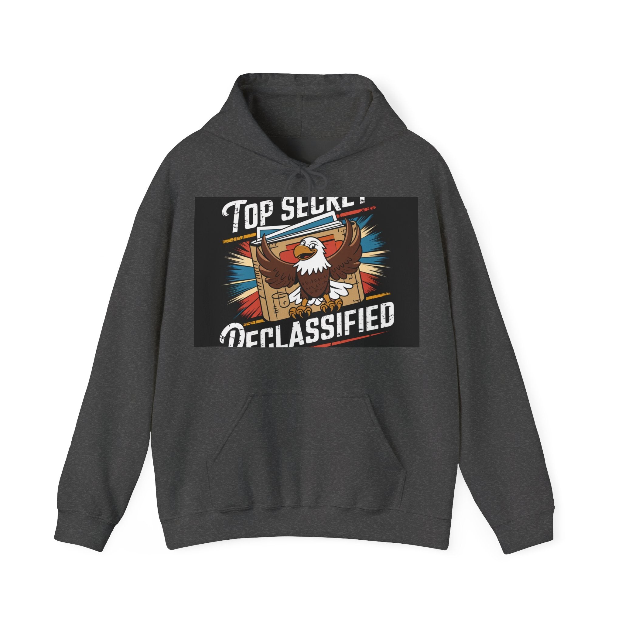 Declassified - Trendy Teez Funny Hoodie mockup