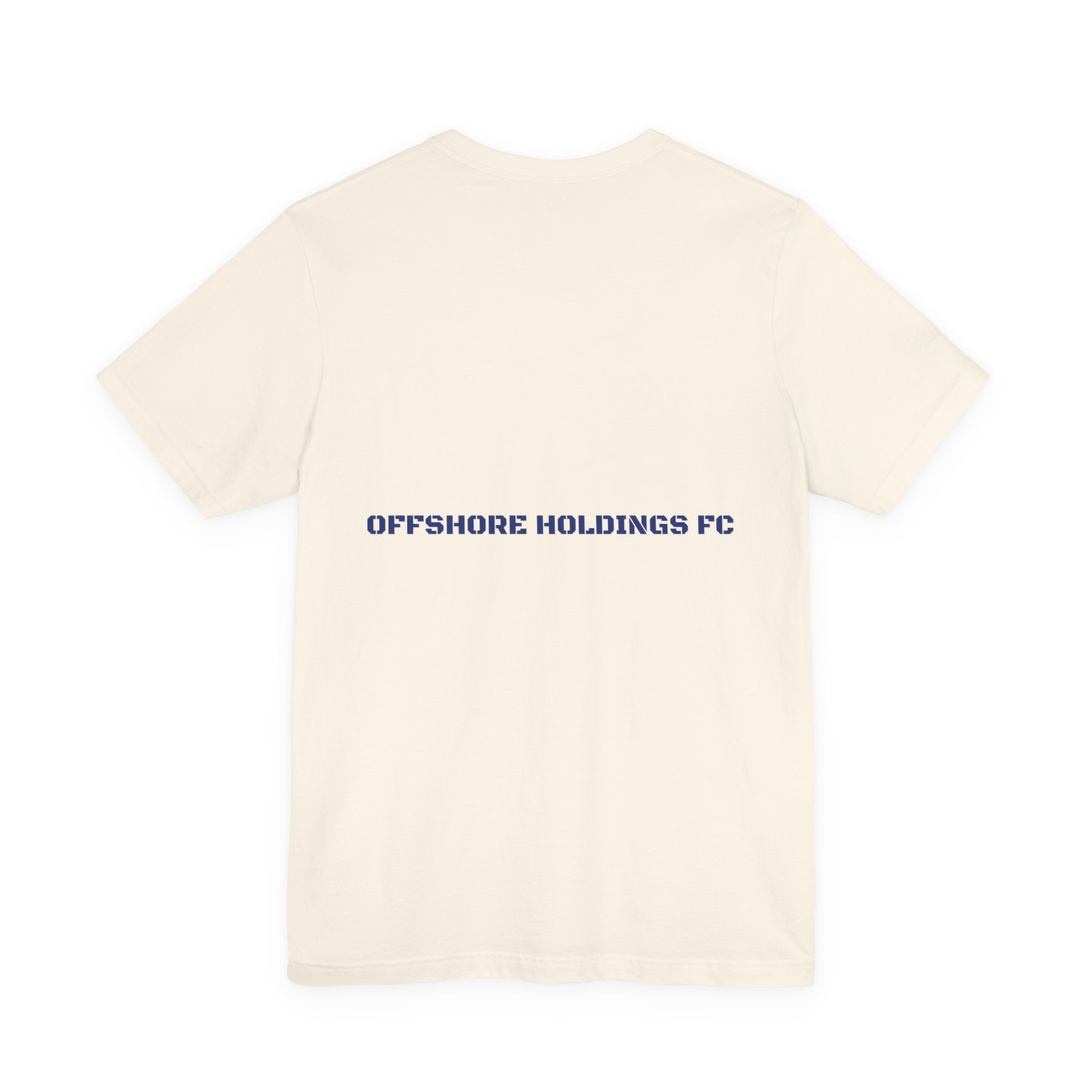 Offshore Holdings Fc - Trendy Teez Funny Tee (Back Print) mockup