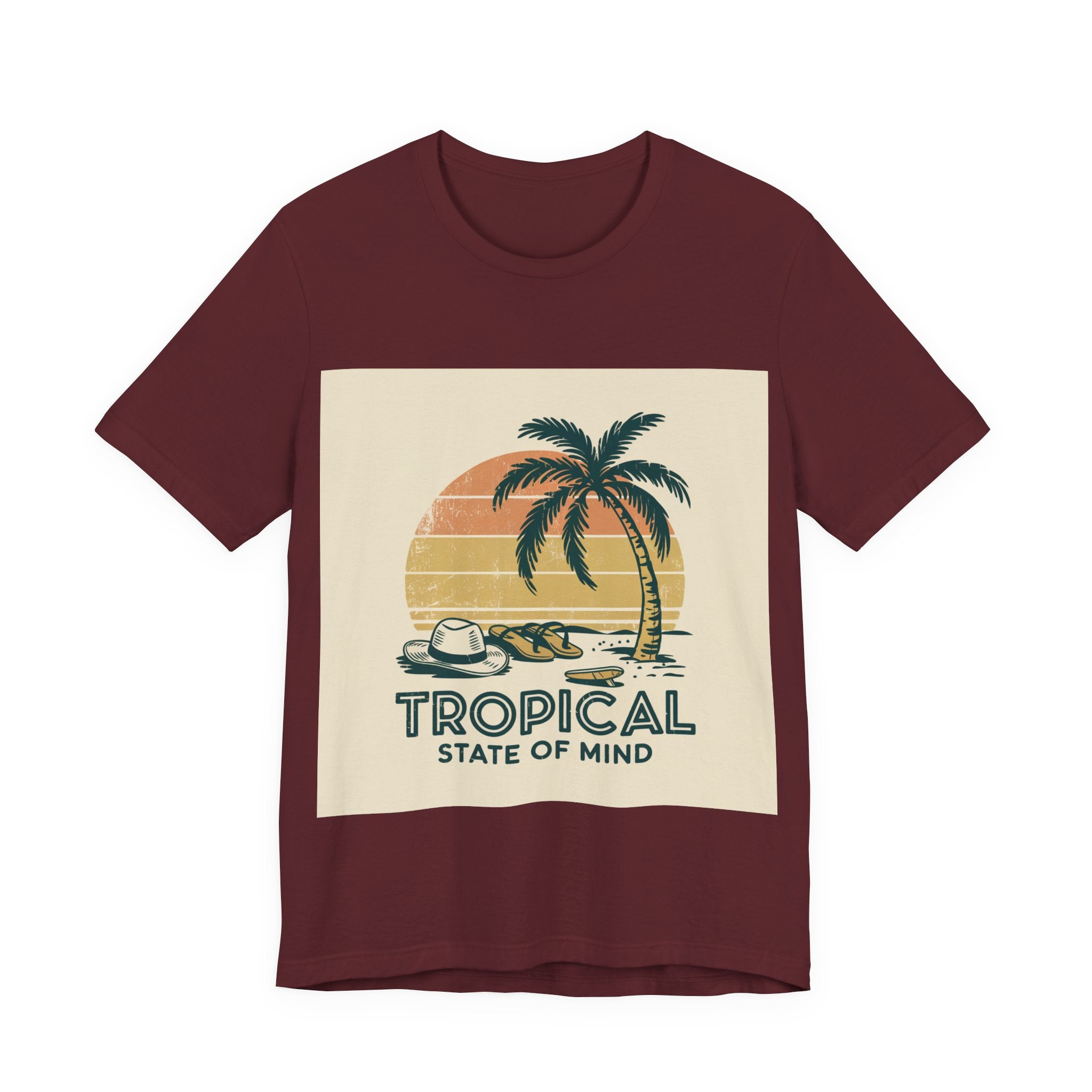 Tropical State Of Mind - Trendy Teez Funny Tee mockup