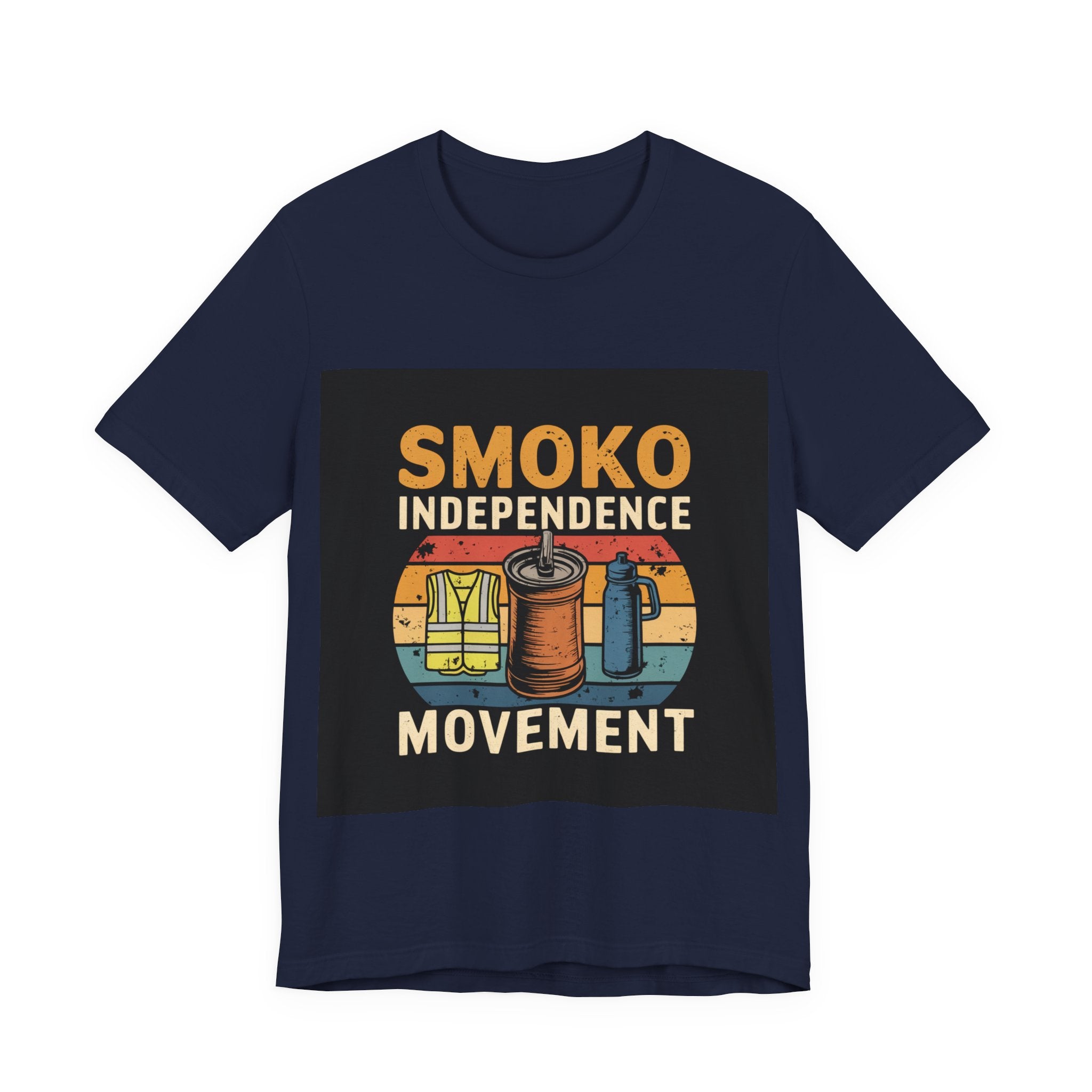 Smoko Independence Movement - Trendy Teez Funny Tee mockup