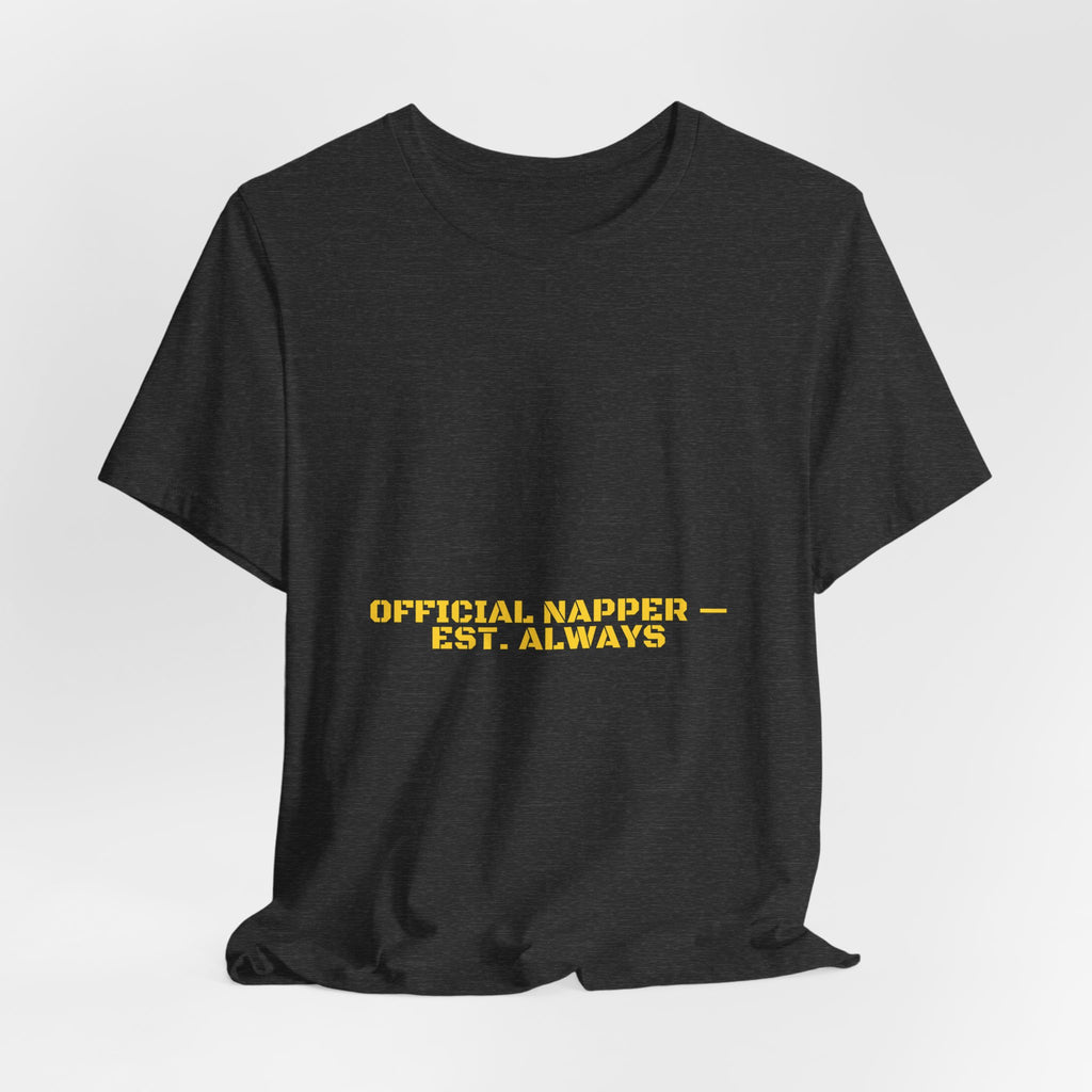 Official Napper - Trendy Teez Funny Tee mockup