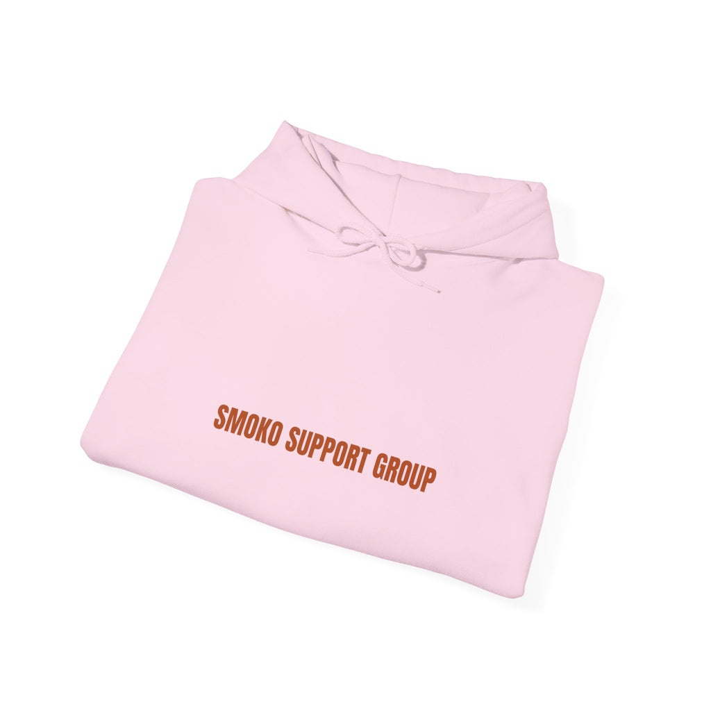 Smoko Support Group - Trendy Teez Funny Hoodie mockup