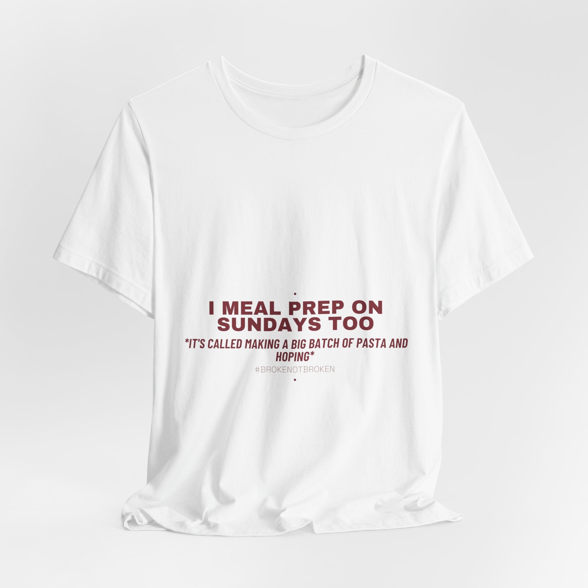 I Meal Prep On Sundays Too - Trendy Teez Funny Tee mockup