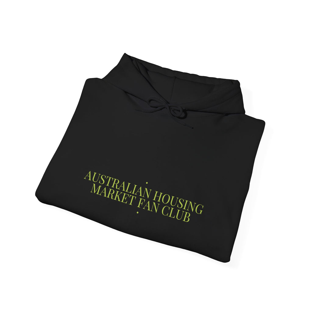 Australian Housing Market Fan Club - Trendy Teez Funny Hoodie mockup