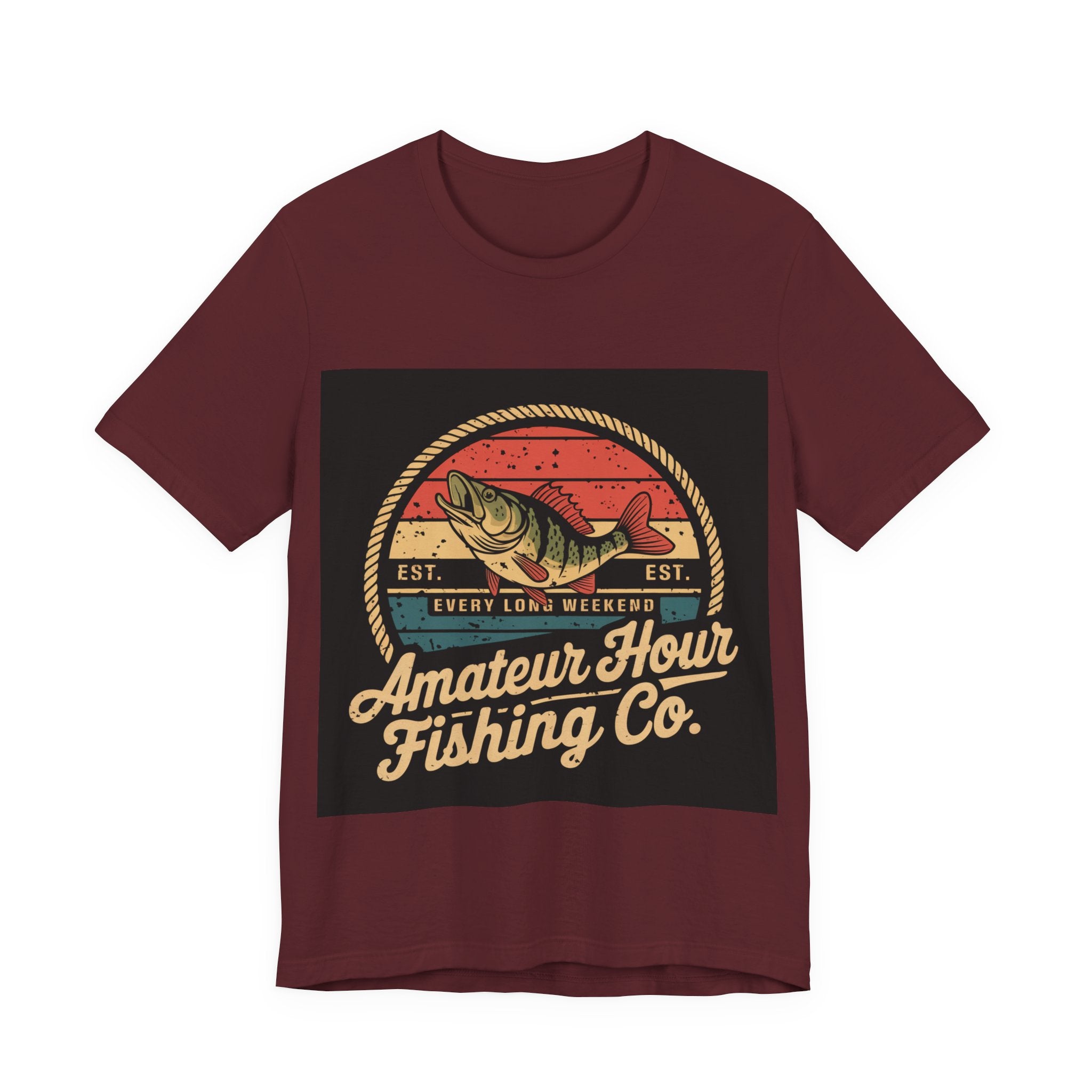Amateur Hour Fishing Co. - Trendy Teez Funny Tee mockup
