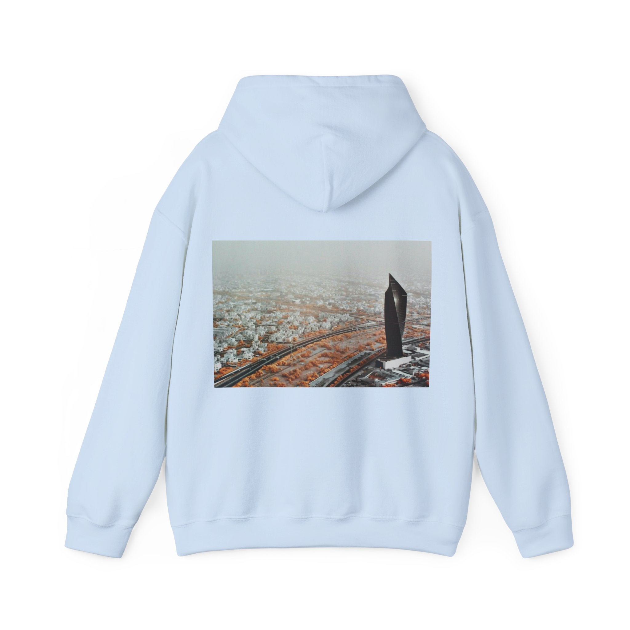 Al Tijaria Tower (Sharq, Kuwait) — Hard Hoodie (Back Print)