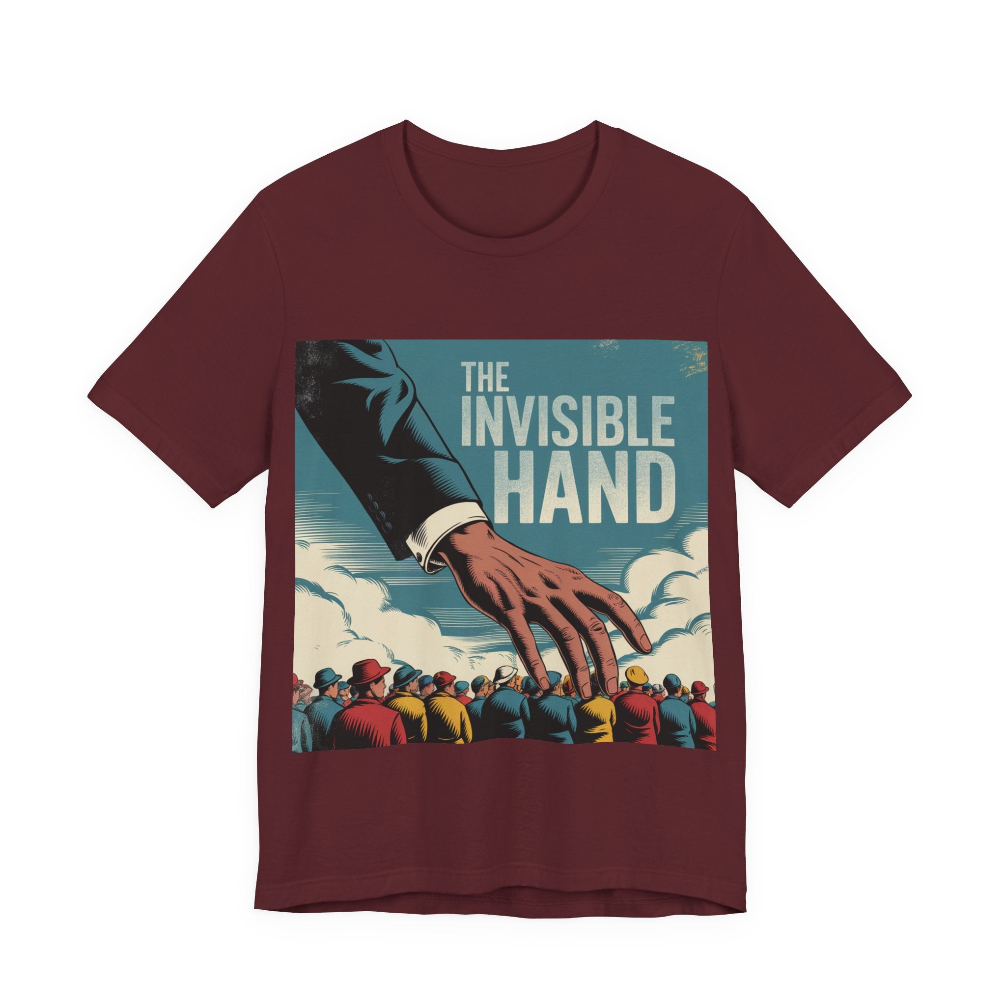 The Invisible Hand - Trendy Teez Funny Tee mockup