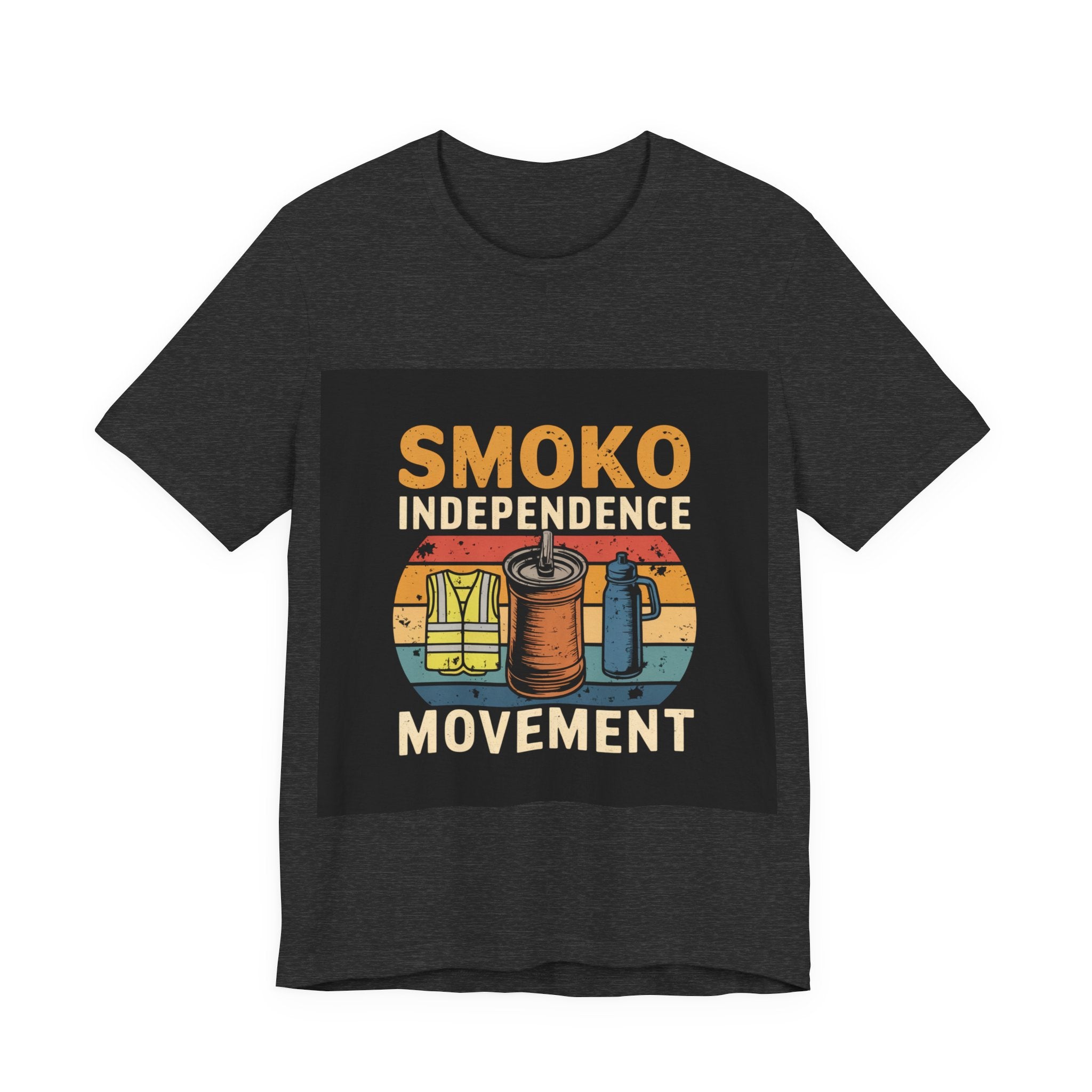 Smoko Independence Movement - Trendy Teez Funny Tee mockup