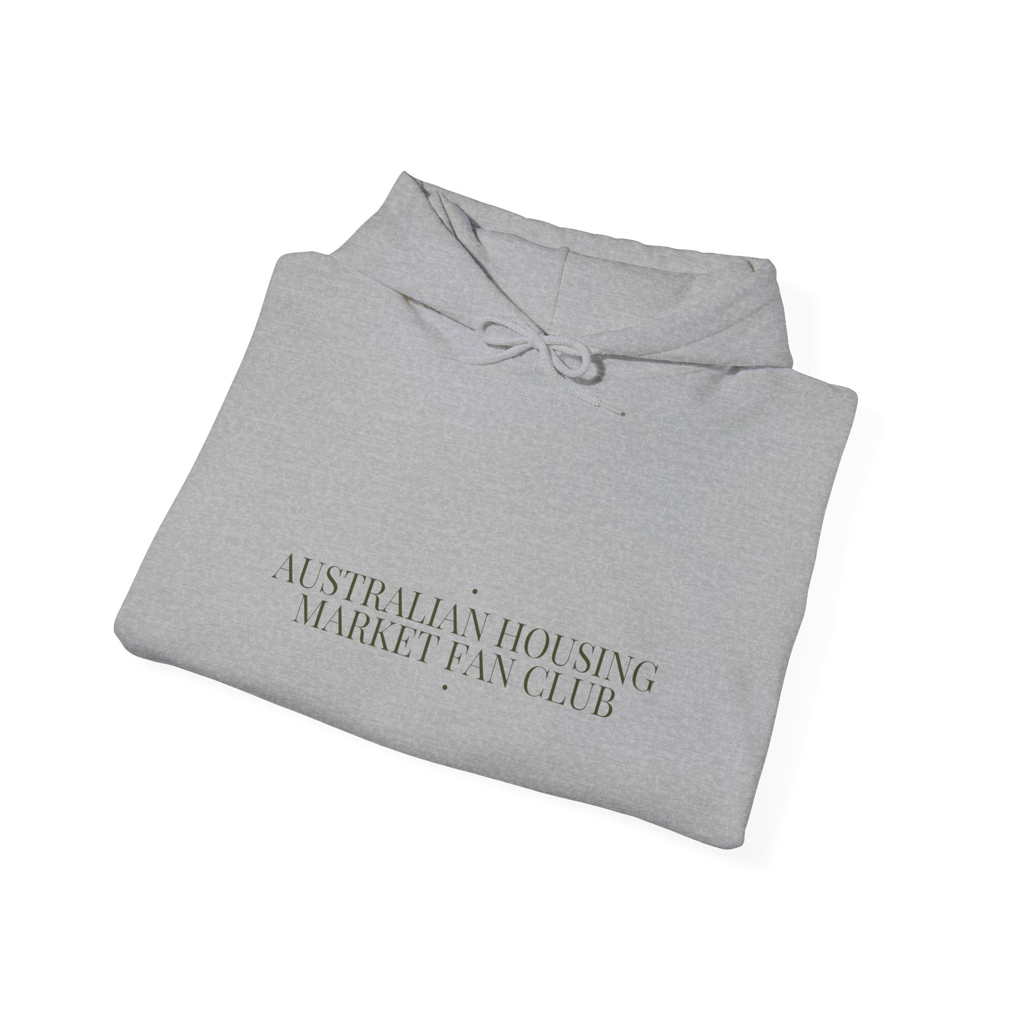 Australian Housing Market Fan Club - Trendy Teez Funny Hoodie mockup