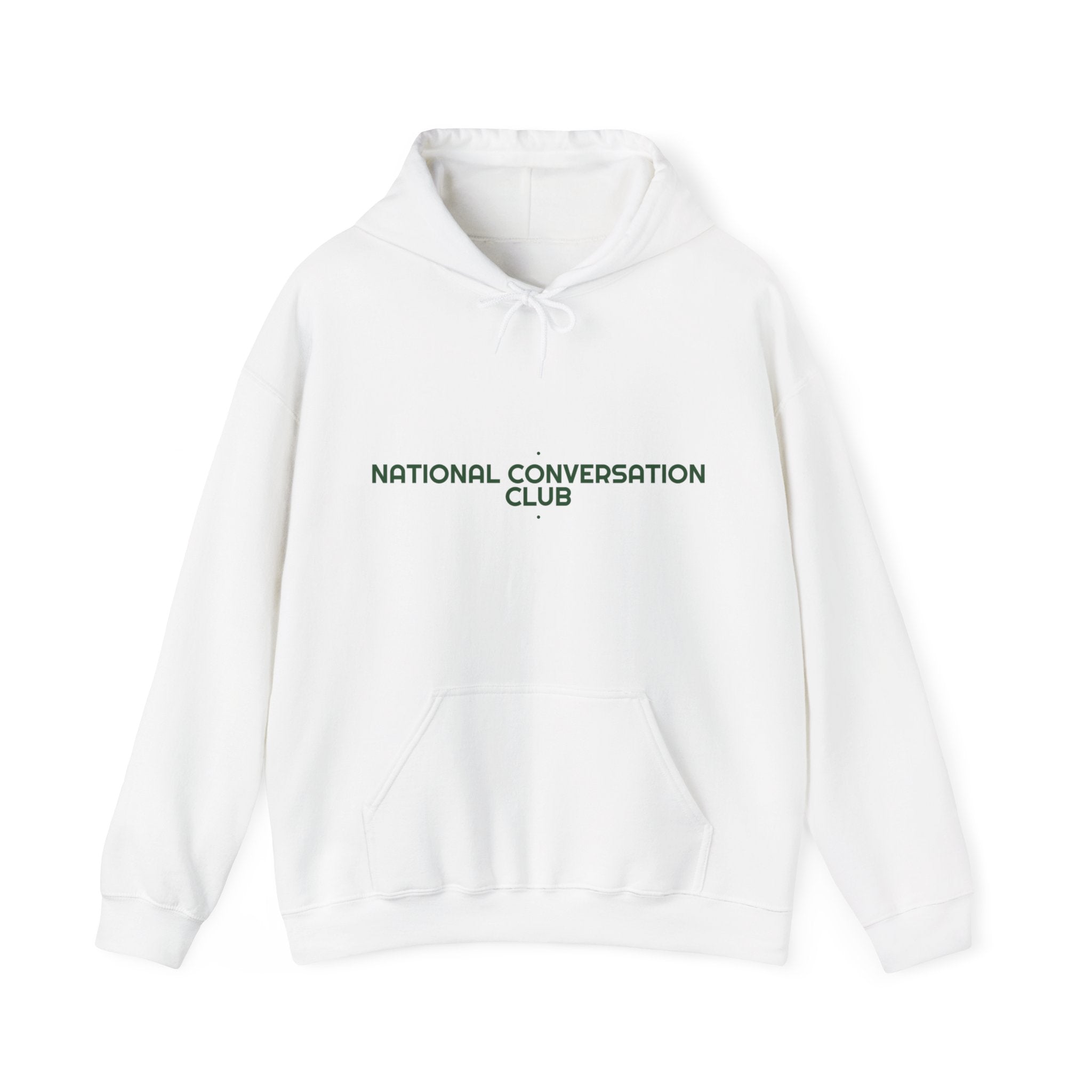 National Conversation Club - Trendy Teez Funny Hoodie mockup