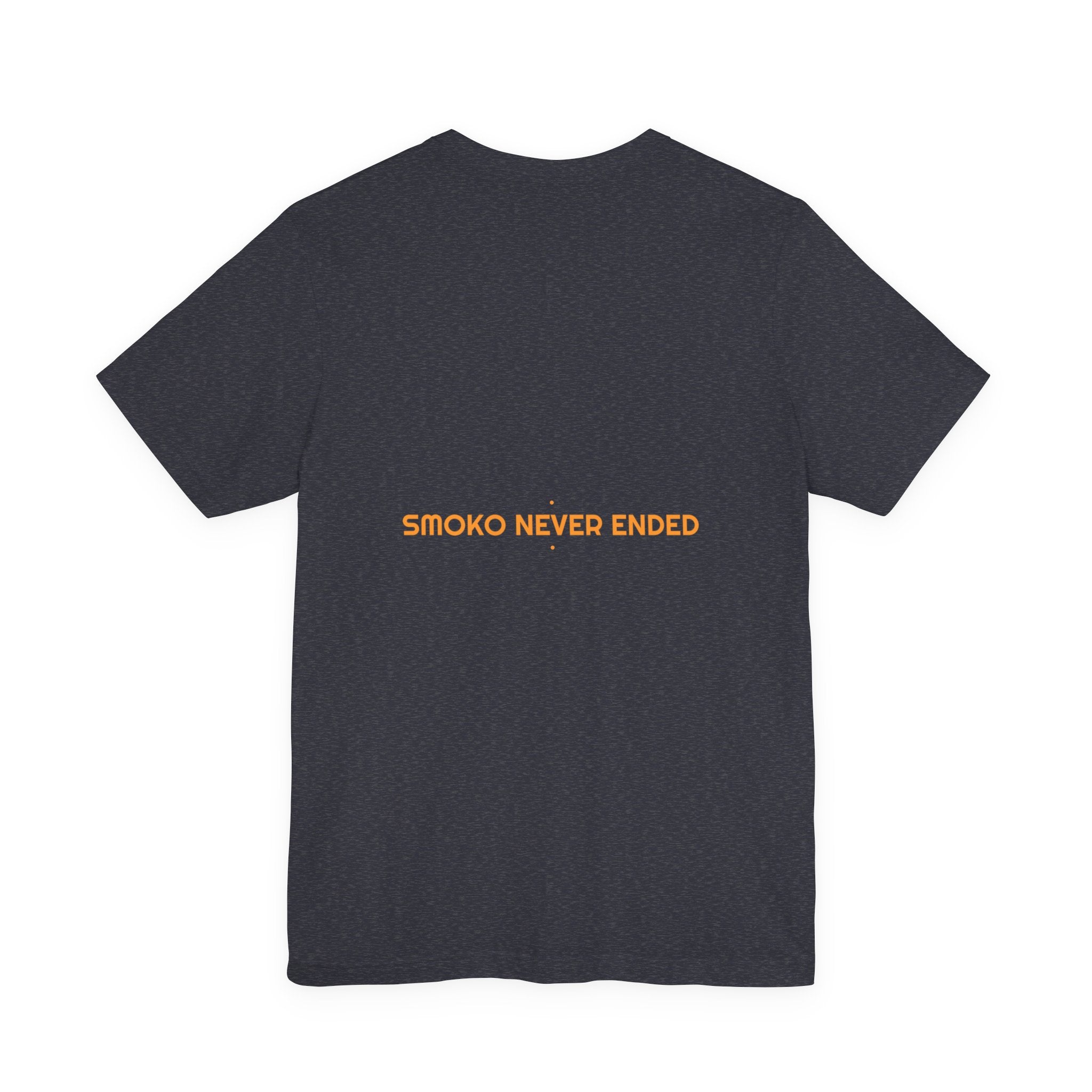 Smoko Never Ended - Trendy Teez Funny Tee (Back Print) mockup