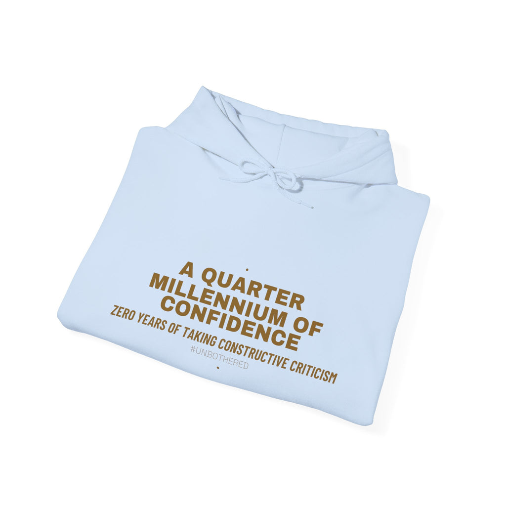 A Quarter Millennium Of Confidence — Funny Hoodie