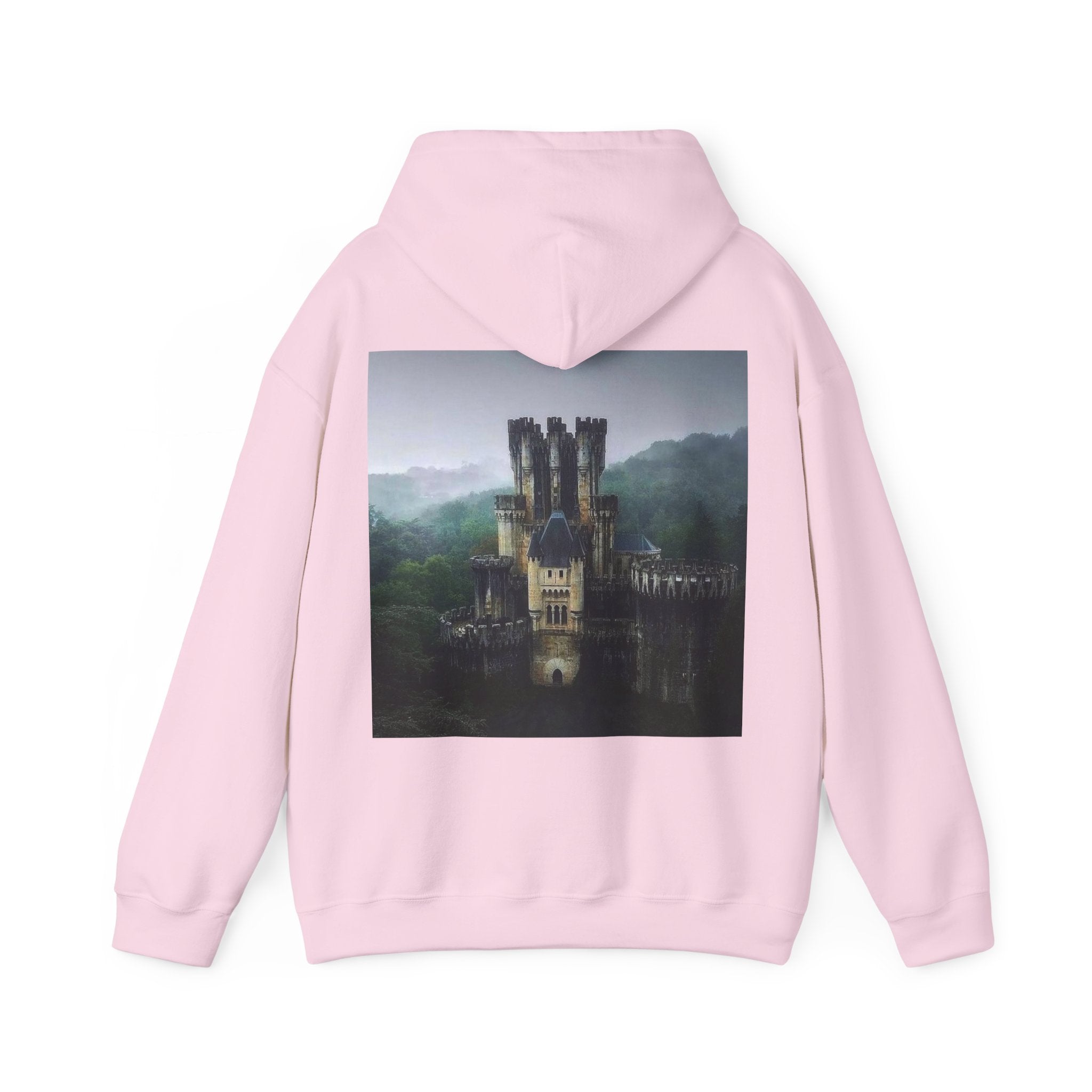 Butrón Castle (Gatika, Spain) — Hard Hoodie (Back Print)