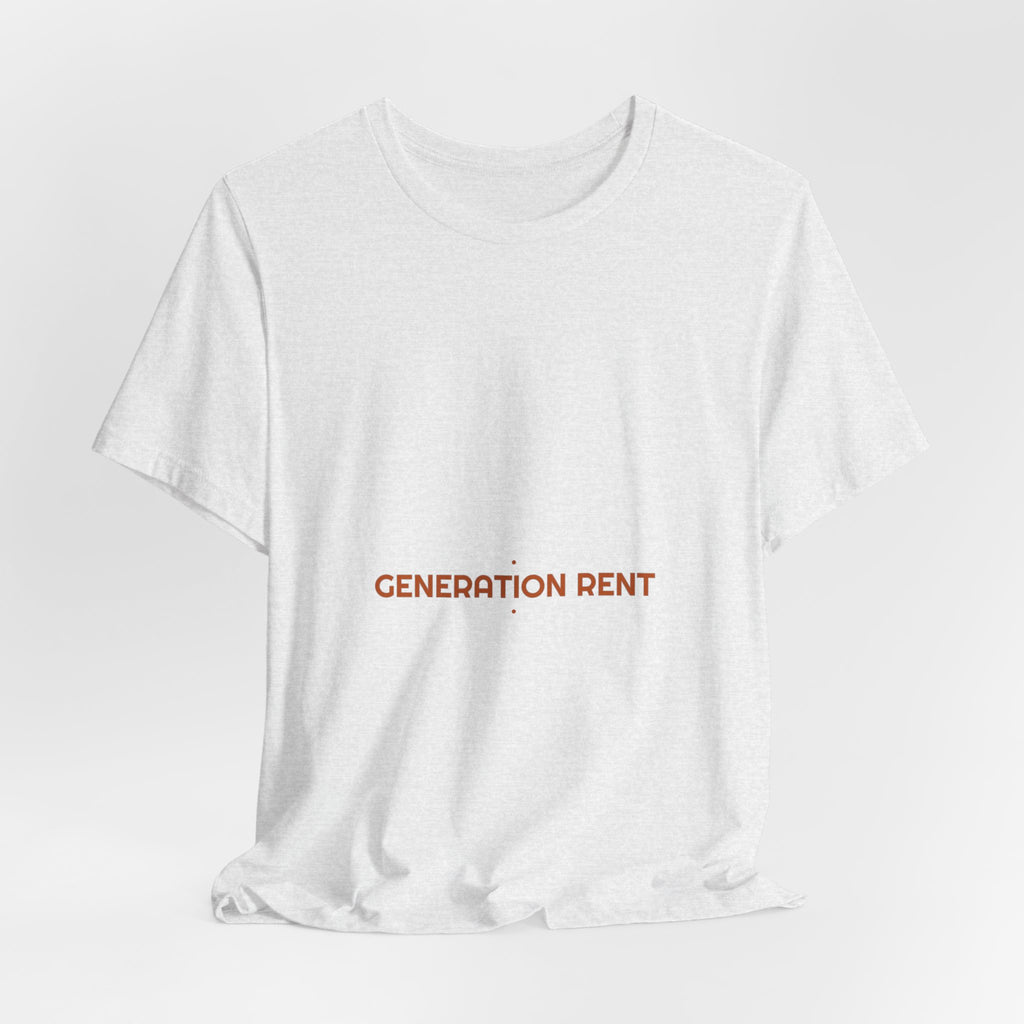 Generation Rent - Trendy Teez Funny Tee mockup