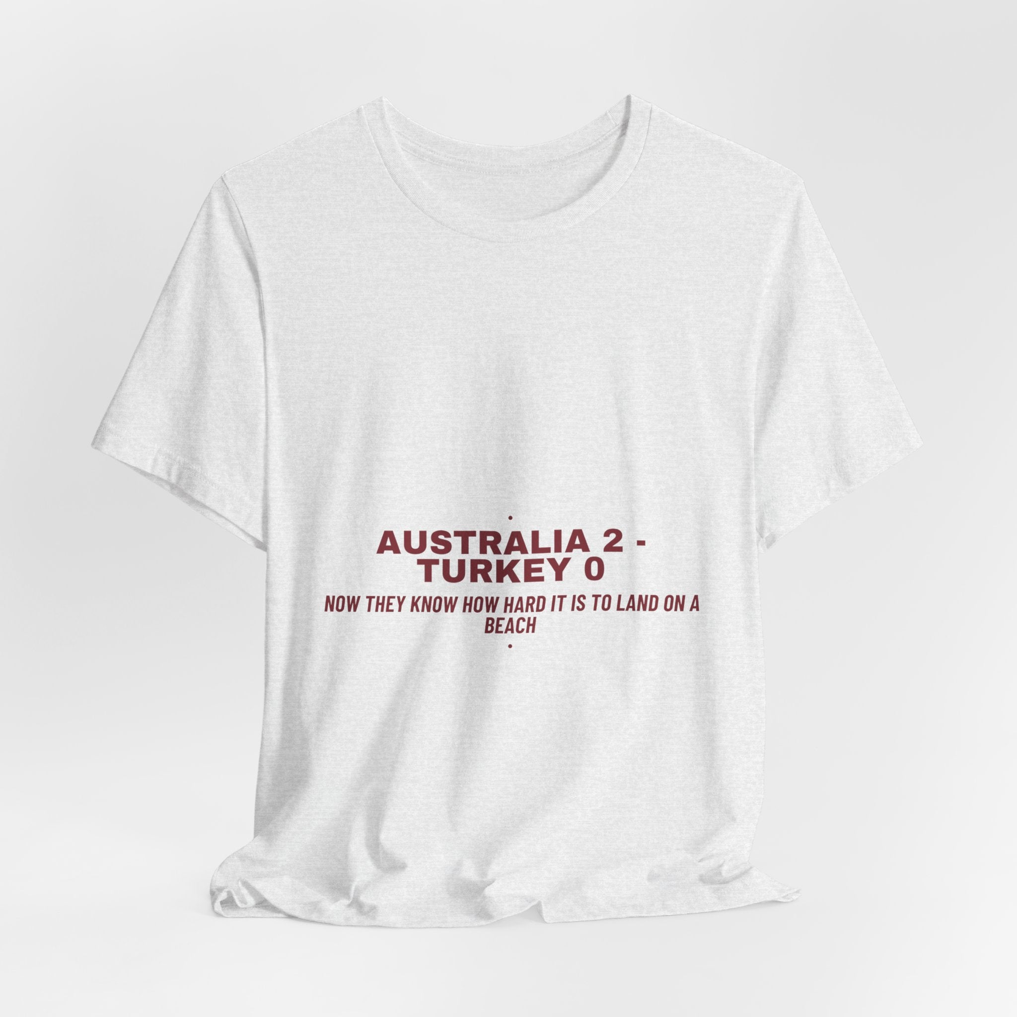 Australia 2 - Turkey 0 - Trendy Teez Funny Tee mockup