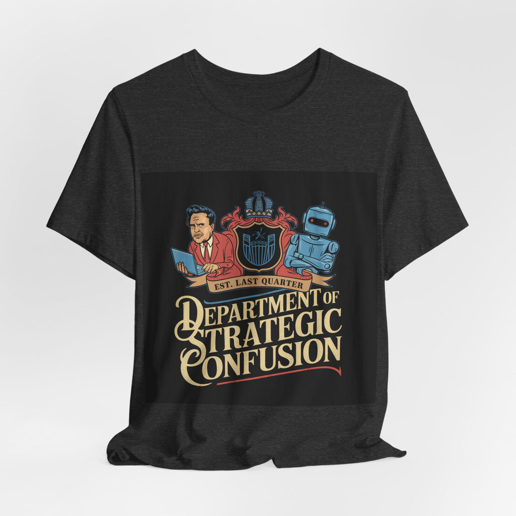 Department Of Strategic Confusion - Trendy Teez Funny Tee mockup