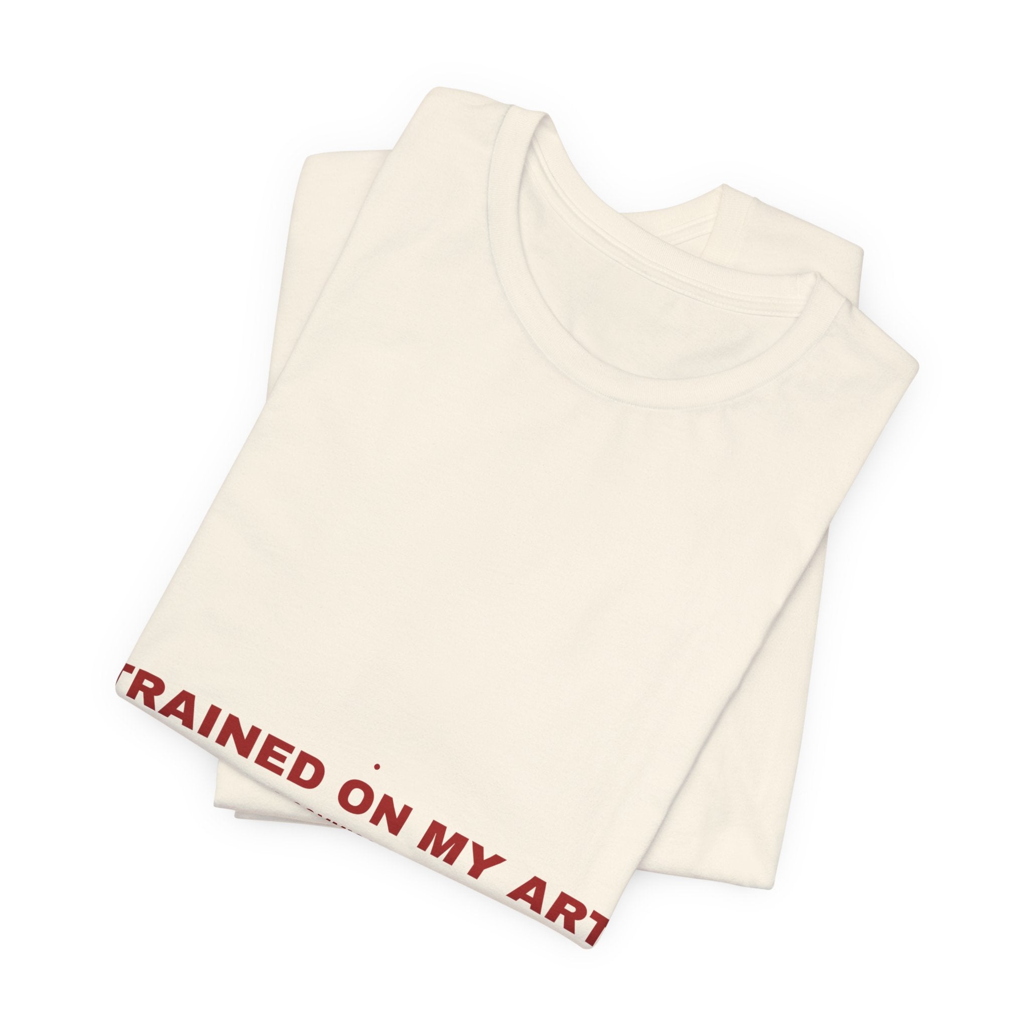 Trained On My Art - Trendy Teez Funny Tee mockup