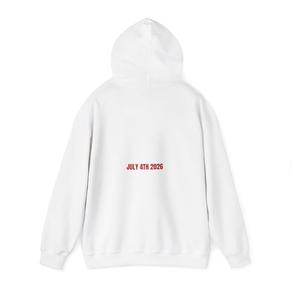 July 4Th 2026 - Trendy Teez Funny Hoodie (Back Print) mockup