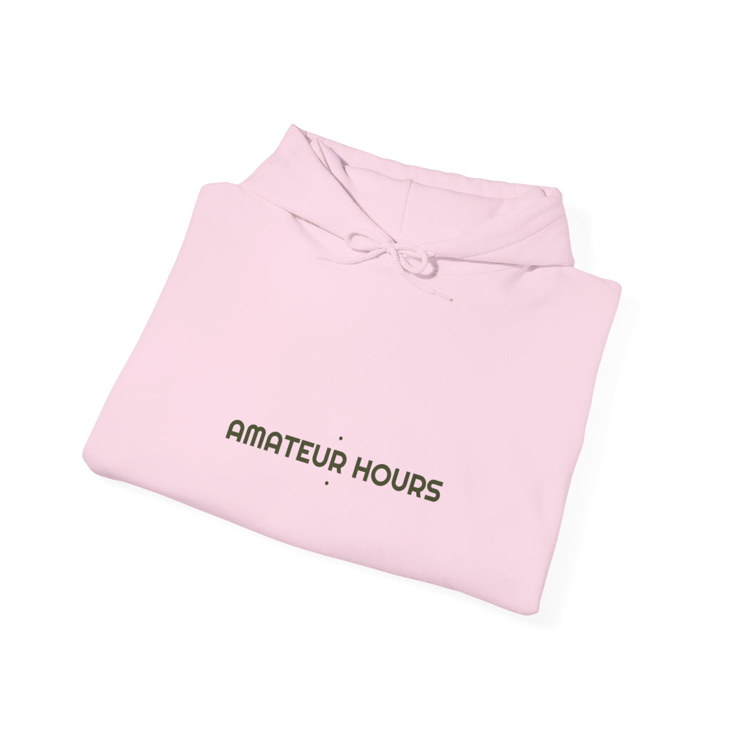 Amateur Hours - Trendy Teez Funny Hoodie mockup