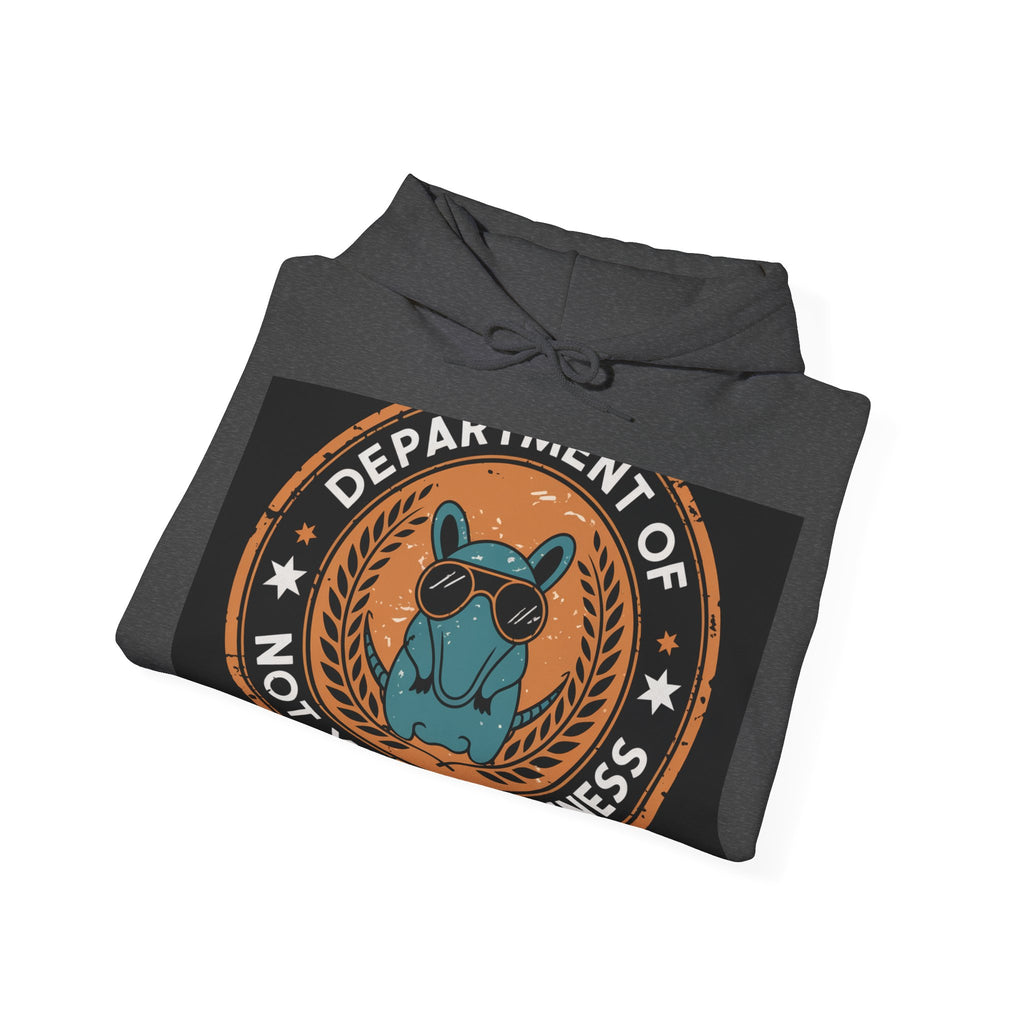 Department Of Not Your Business - Trendy Teez Funny Hoodie mockup