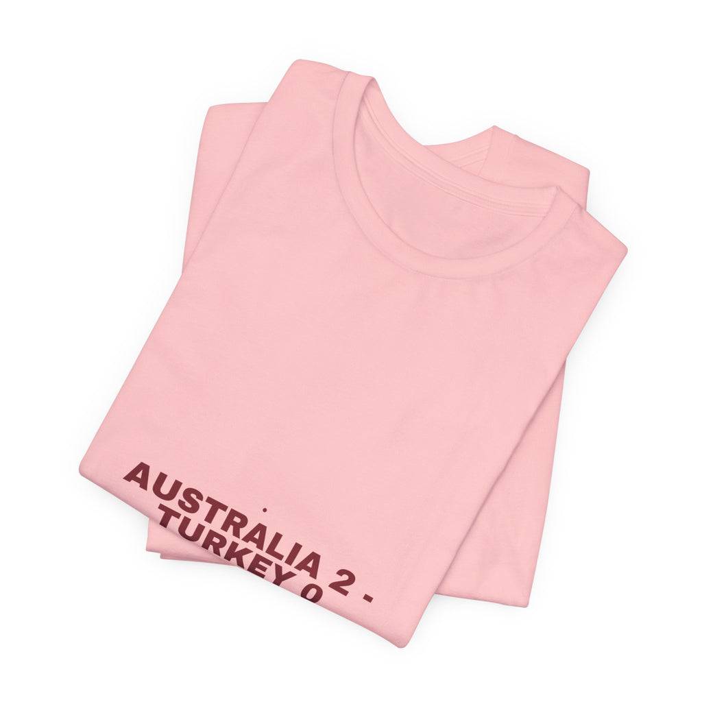 Australia 2 - Turkey 0 - Trendy Teez Funny Tee mockup