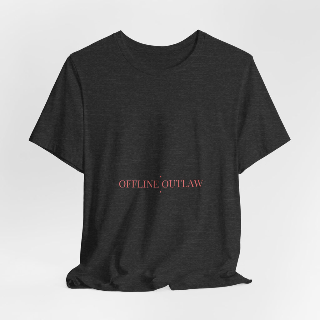 Offline Outlaw - Trendy Teez Funny Tee mockup