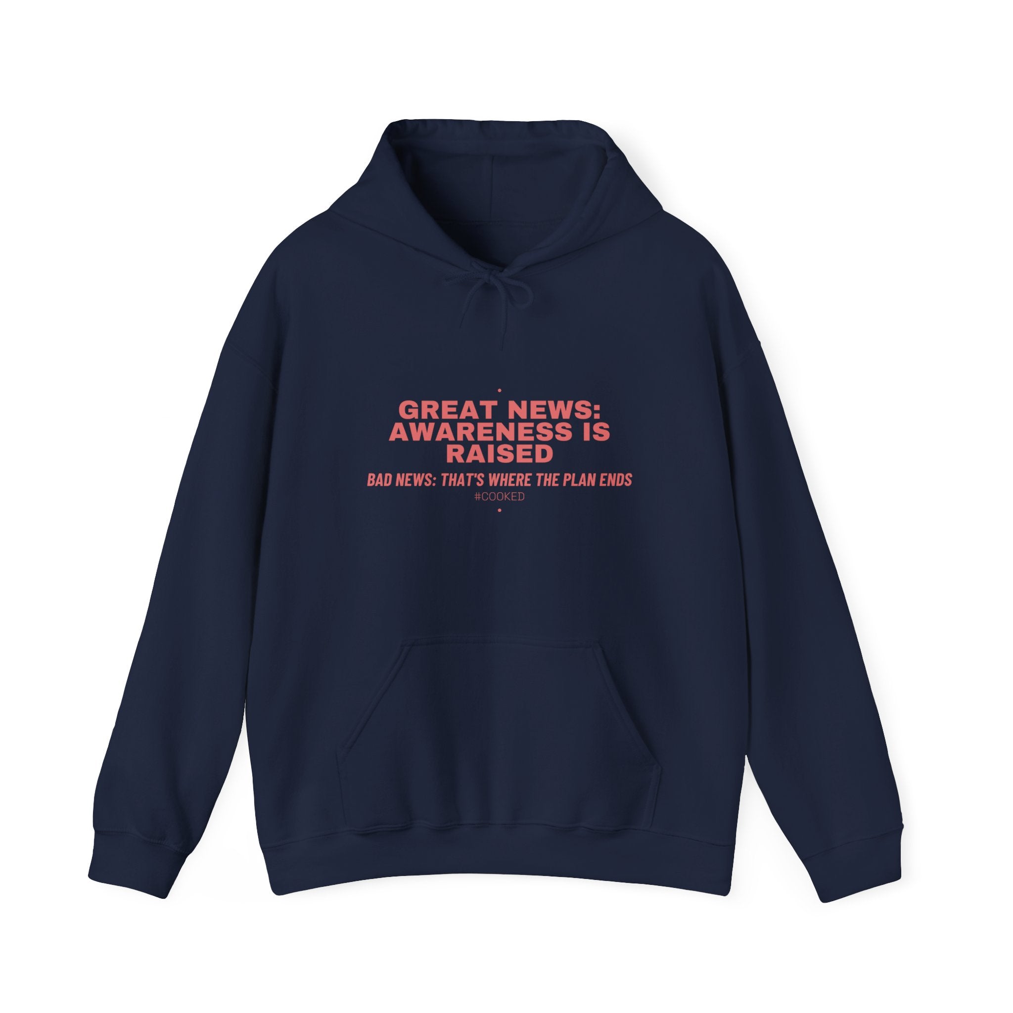 Great News: Awareness Is Raised - Trendy Teez Funny Hoodie mockup