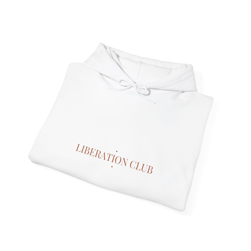 Liberation Club - Trendy Teez Funny Hoodie mockup