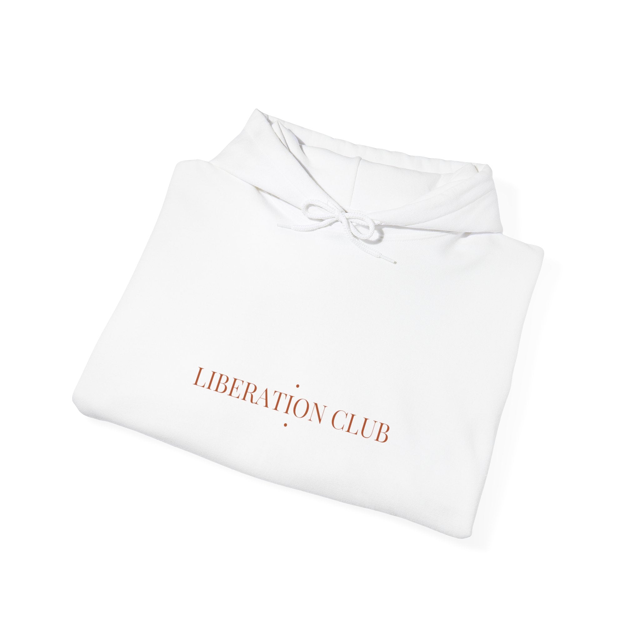 Liberation Club - Trendy Teez Funny Hoodie mockup