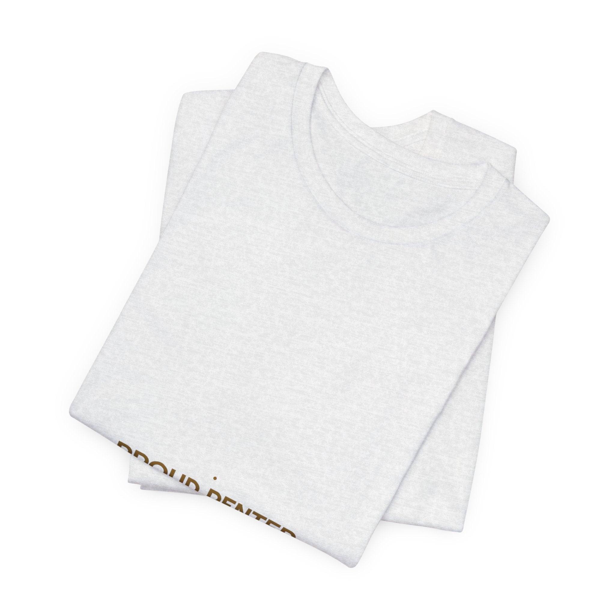 Proud Renter - Trendy Teez Funny Tee mockup