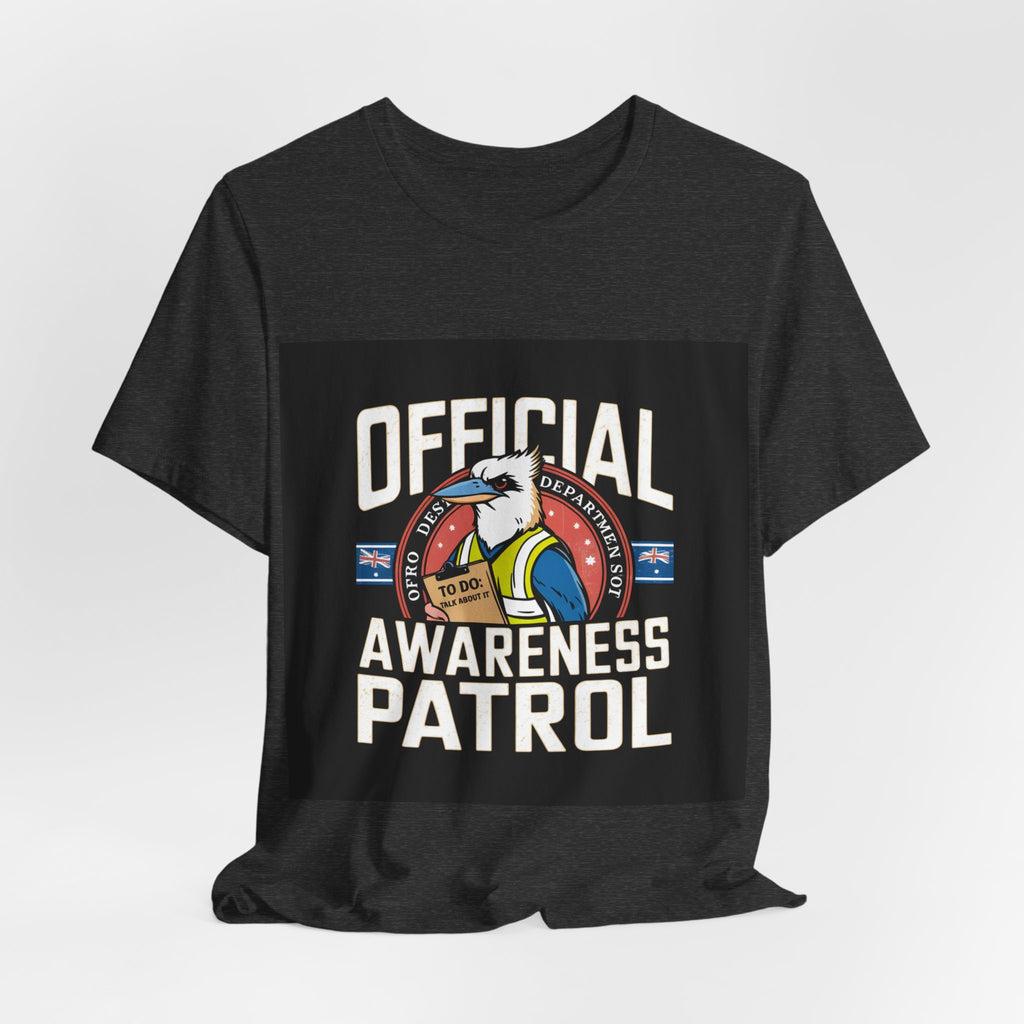 Official Awareness Patrol - Trendy Teez Funny Tee mockup