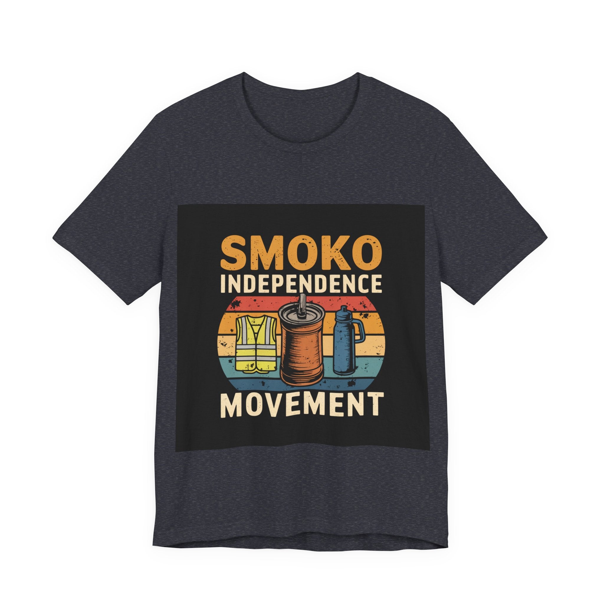 Smoko Independence Movement - Trendy Teez Funny Tee mockup