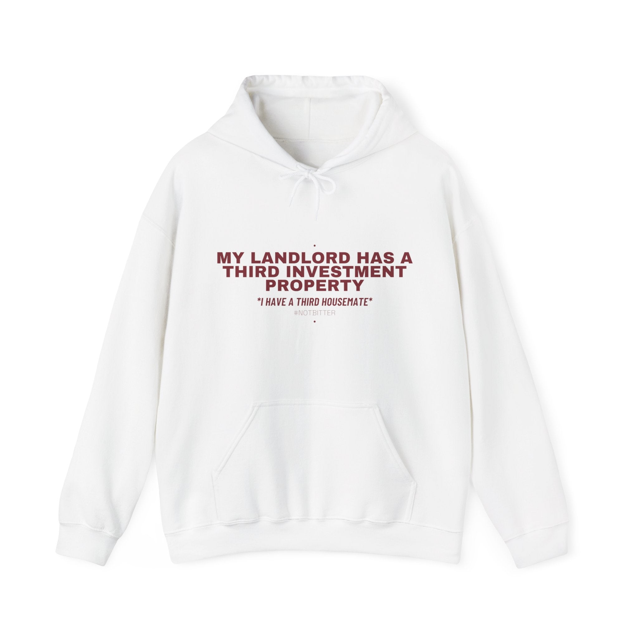 My Landlord Has A Third Investment Property - Trendy Teez Funny Hoodie mockup