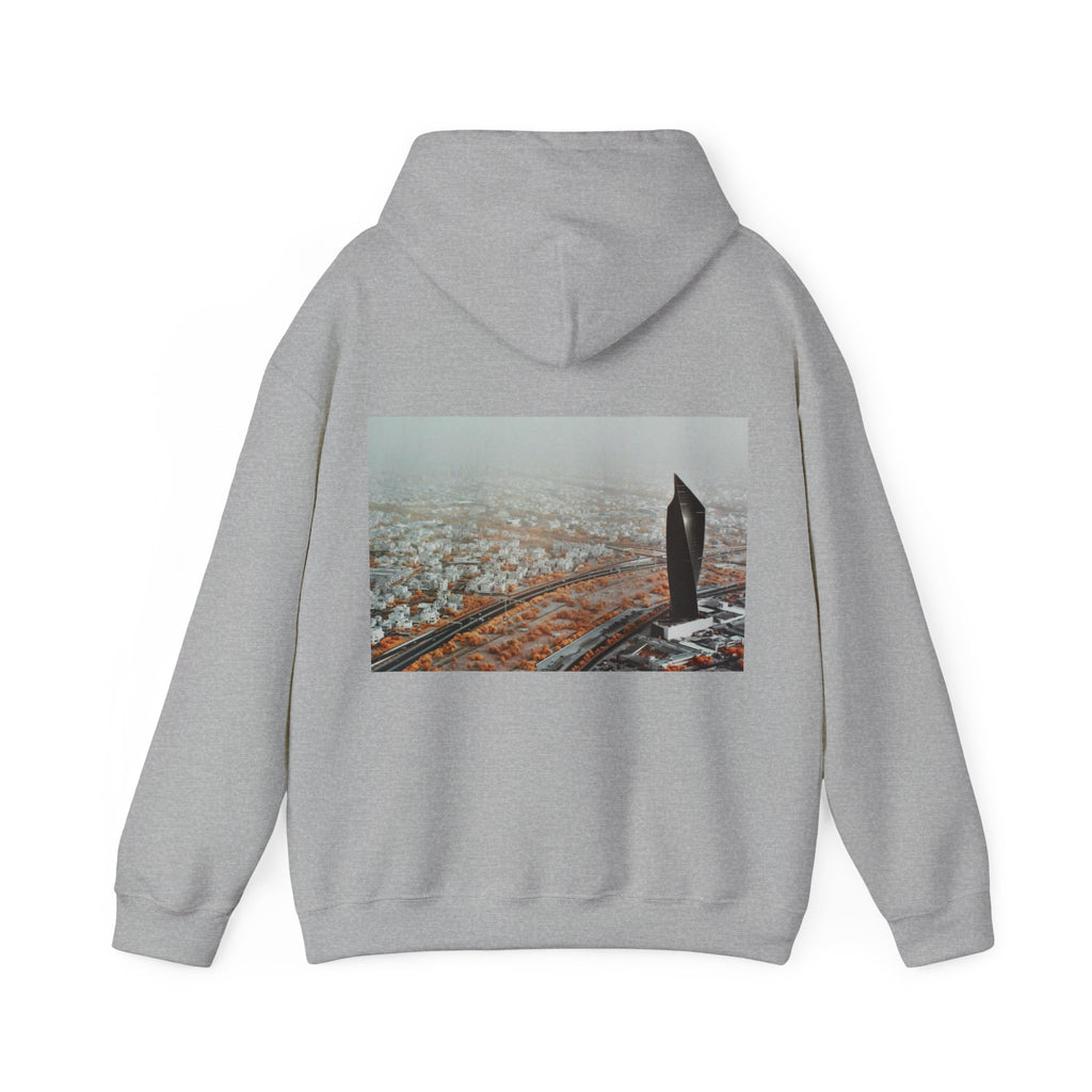 Al Tijaria Tower (Sharq, Kuwait) — Hard Hoodie (Back Print)