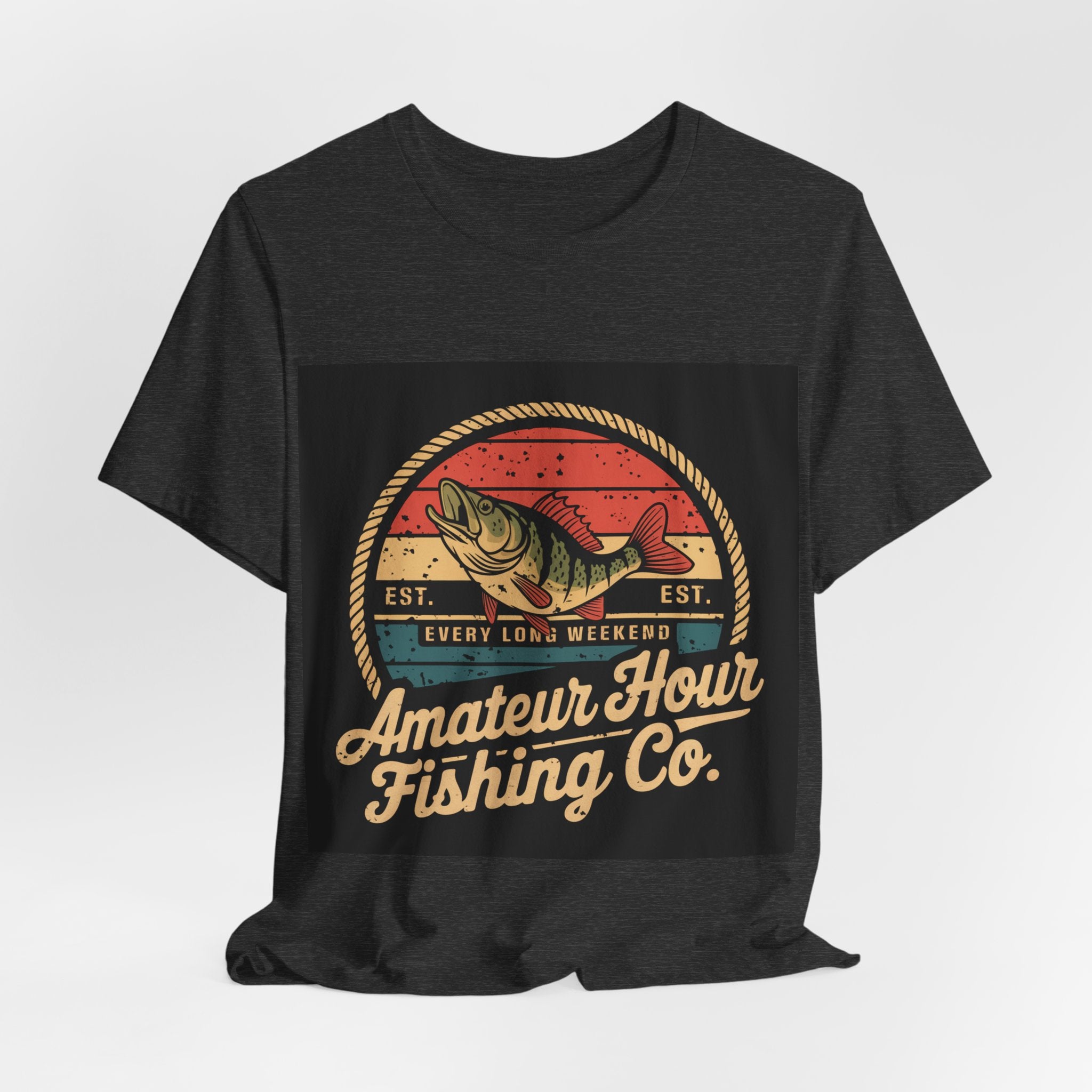 Amateur Hour Fishing Co. - Trendy Teez Funny Tee mockup