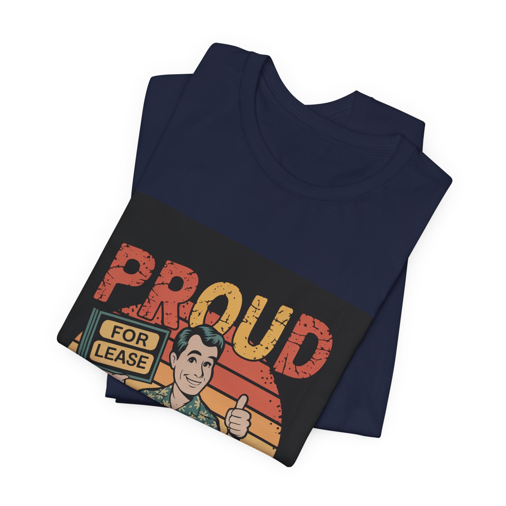 Proud Renter - Trendy Teez Funny Tee mockup