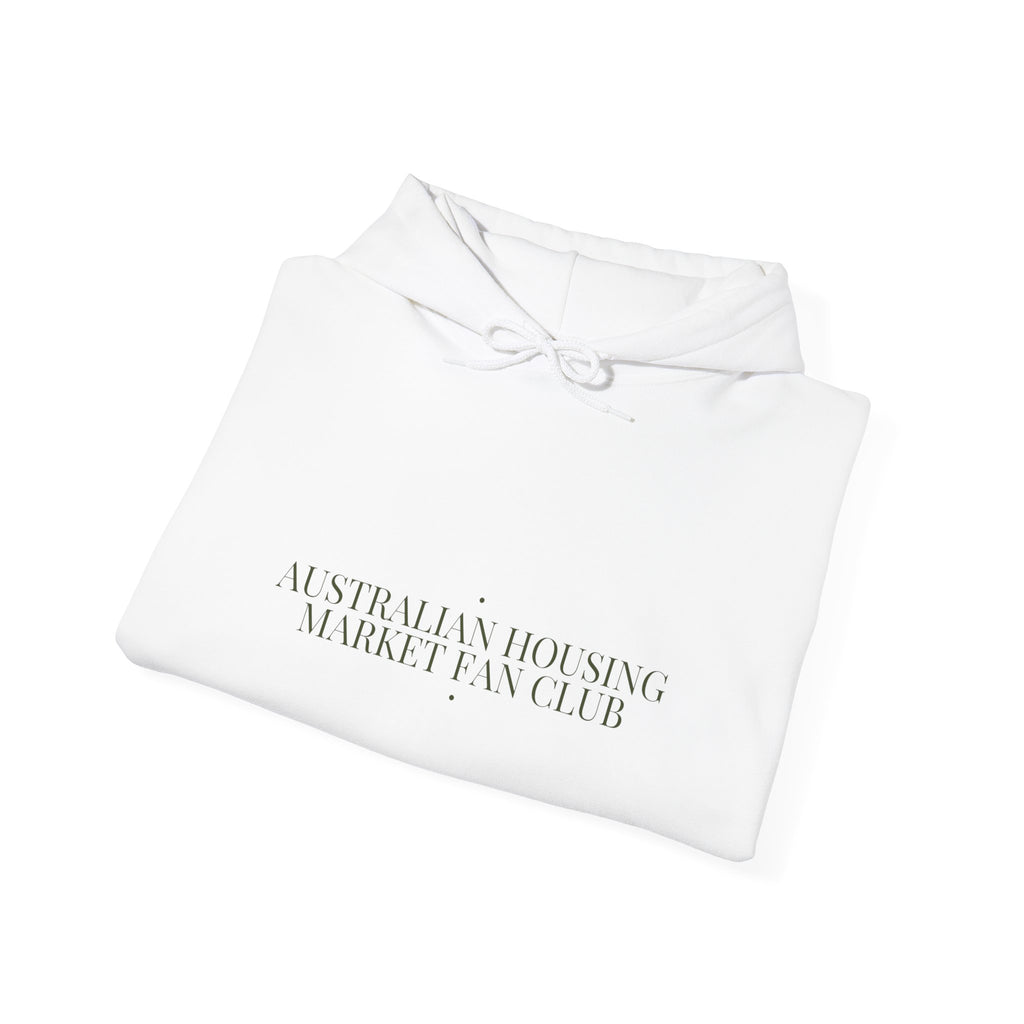 Australian Housing Market Fan Club - Trendy Teez Funny Hoodie mockup