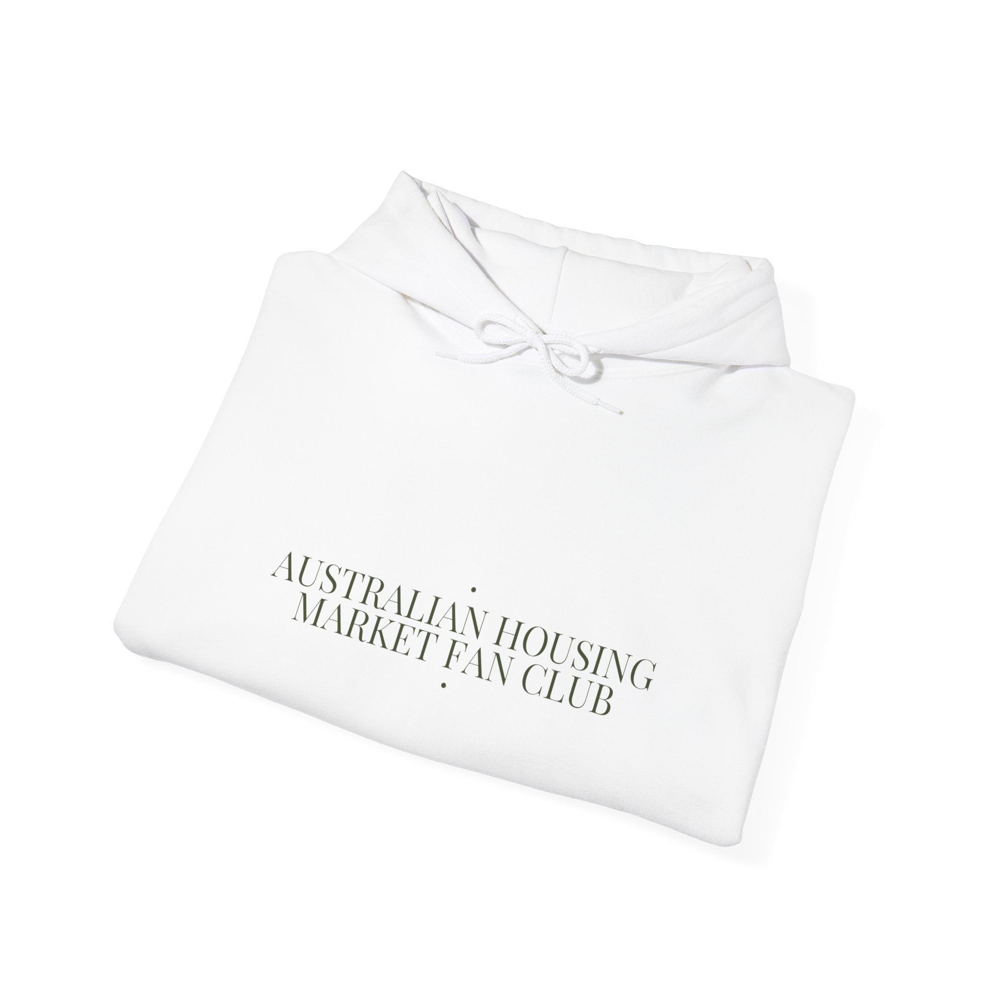 Australian Housing Market Fan Club - Trendy Teez Funny Hoodie mockup