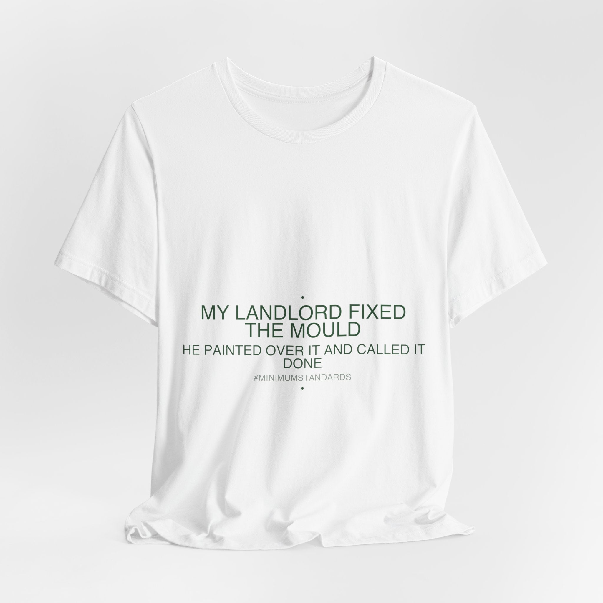 My Landlord Fixed The Mould - Trendy Teez Funny Tee mockup